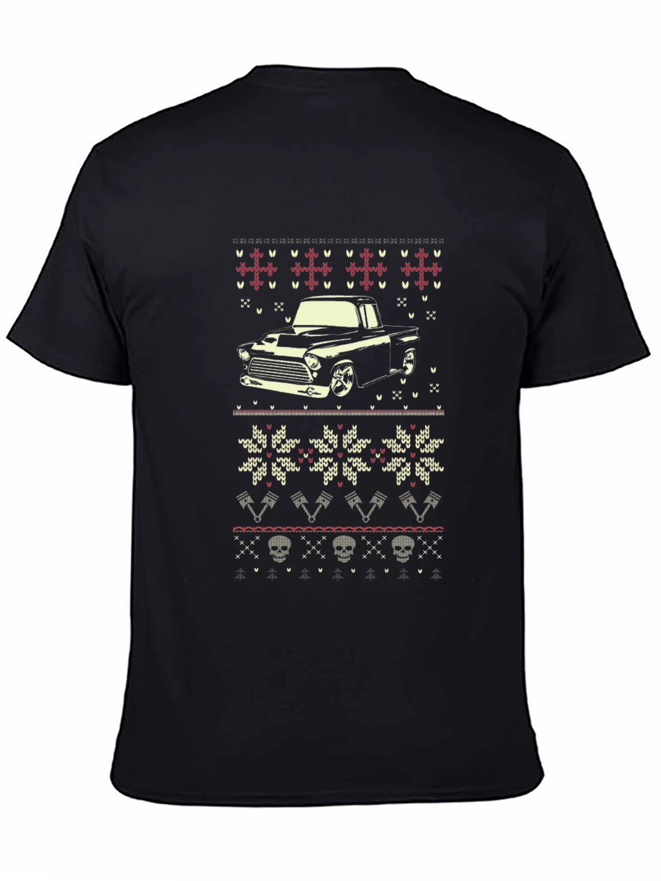 Retro Truck Ugly Christmas Sweater T-Shirt