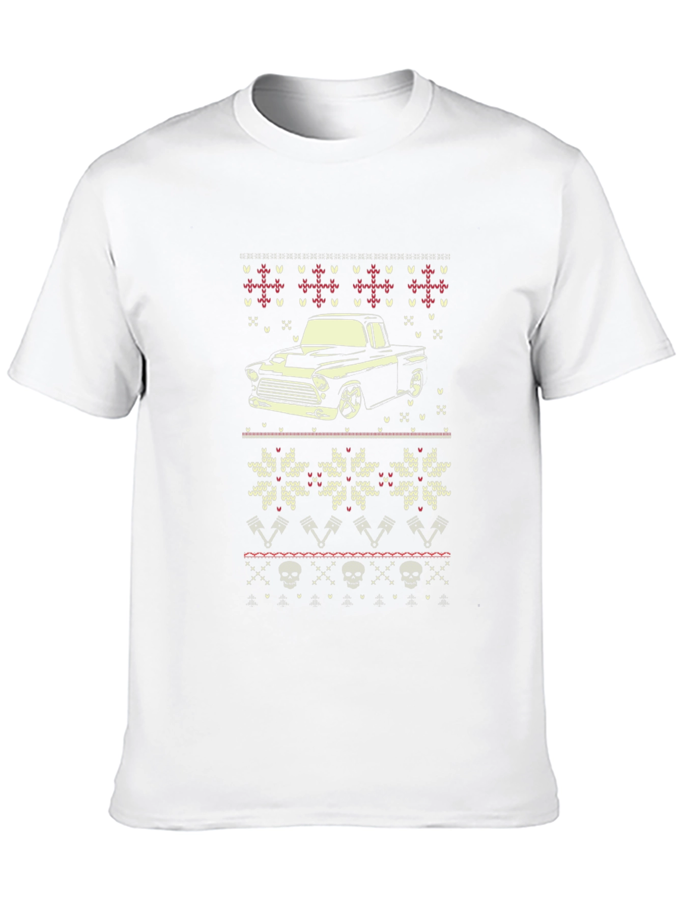 Retro Truck Ugly Christmas Sweater T-Shirt