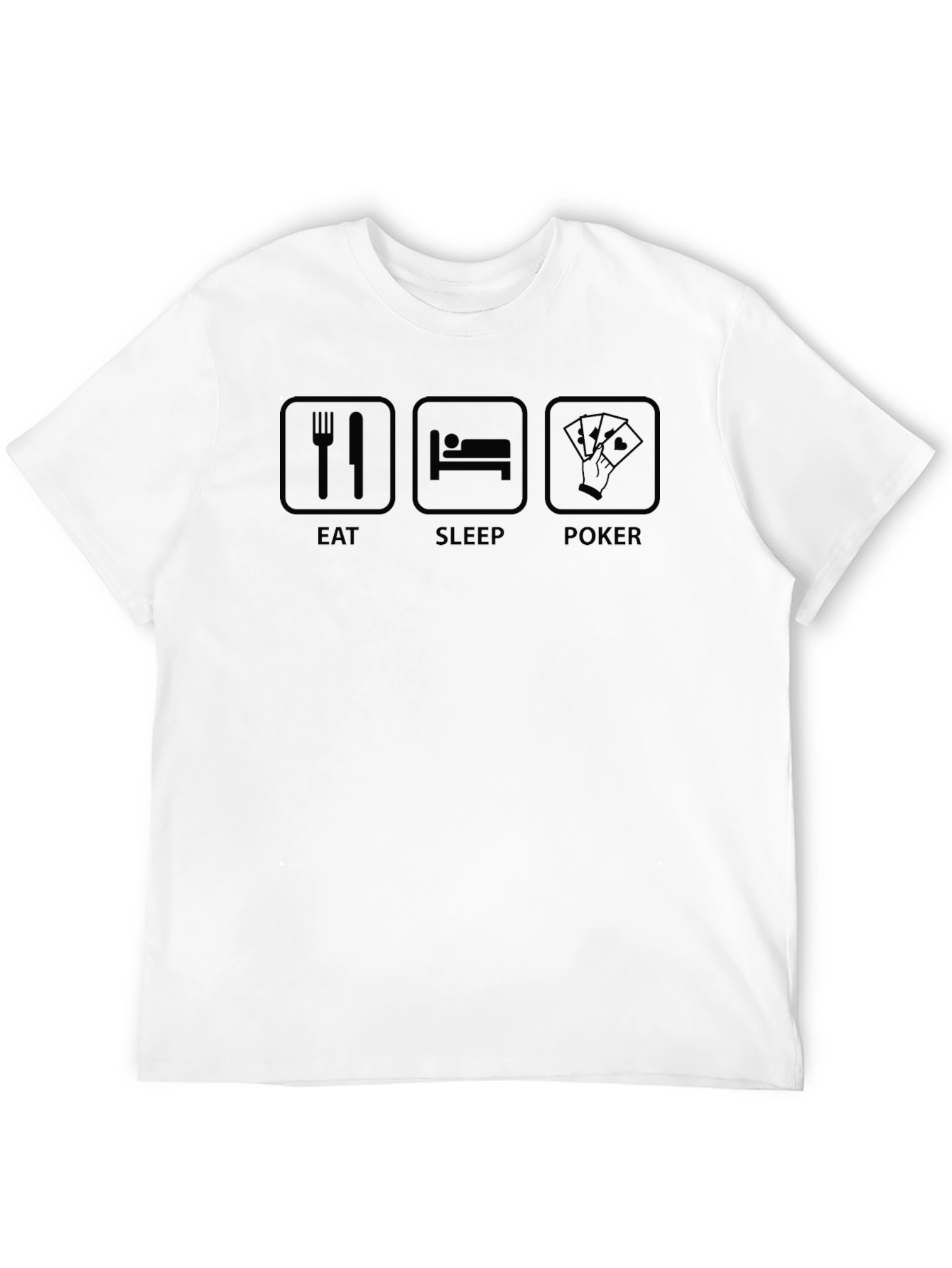 Eat Sleep Poker Graphic T-Shirt