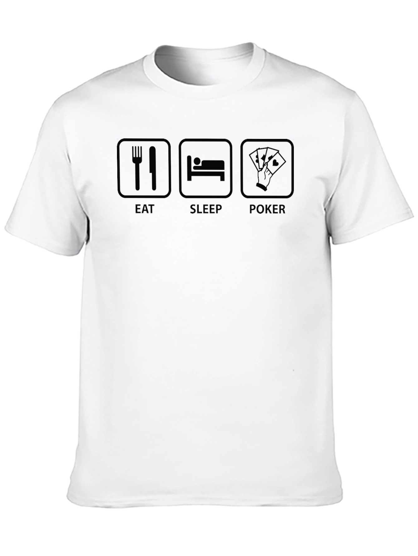Eat Sleep Poker Graphic T-Shirt