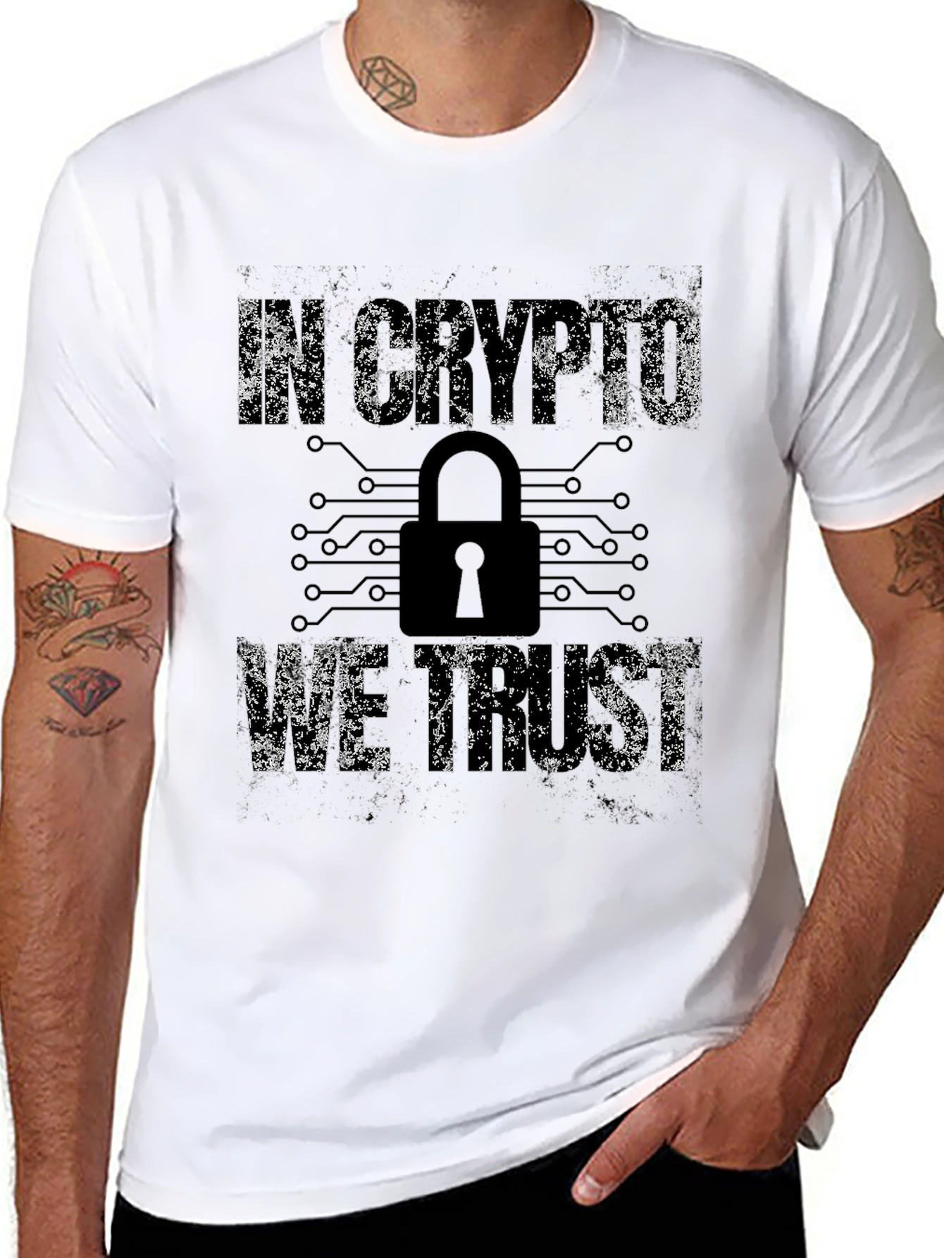 In Crypto We Trust Graphic T-Shirt