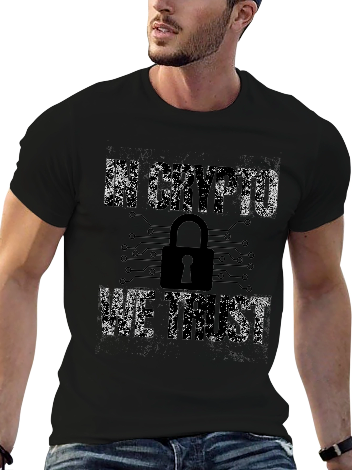 In Crypto We Trust Graphic T-Shirt