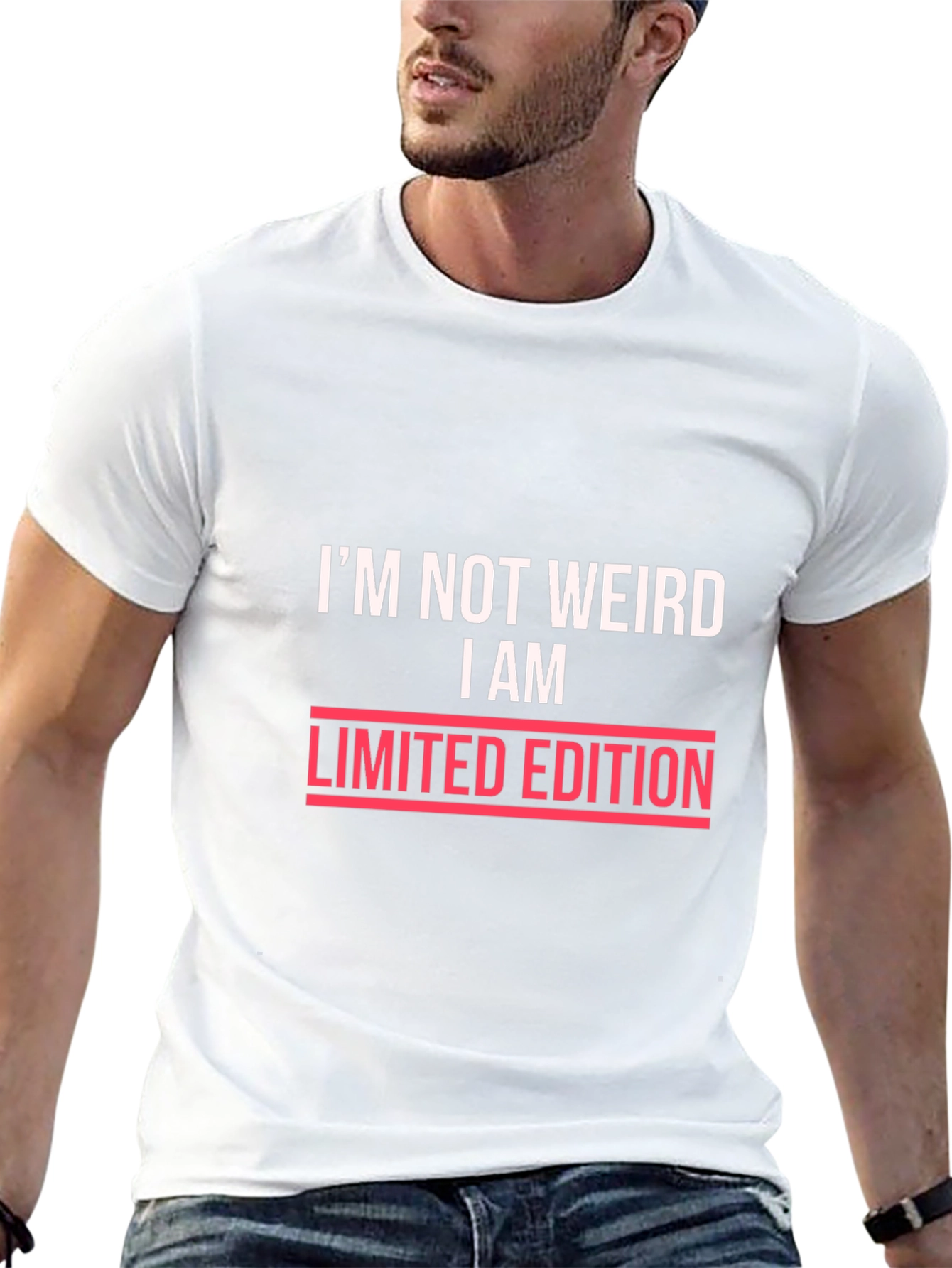 Im Not Weird I Am Limited Edition Black T-Shirt
