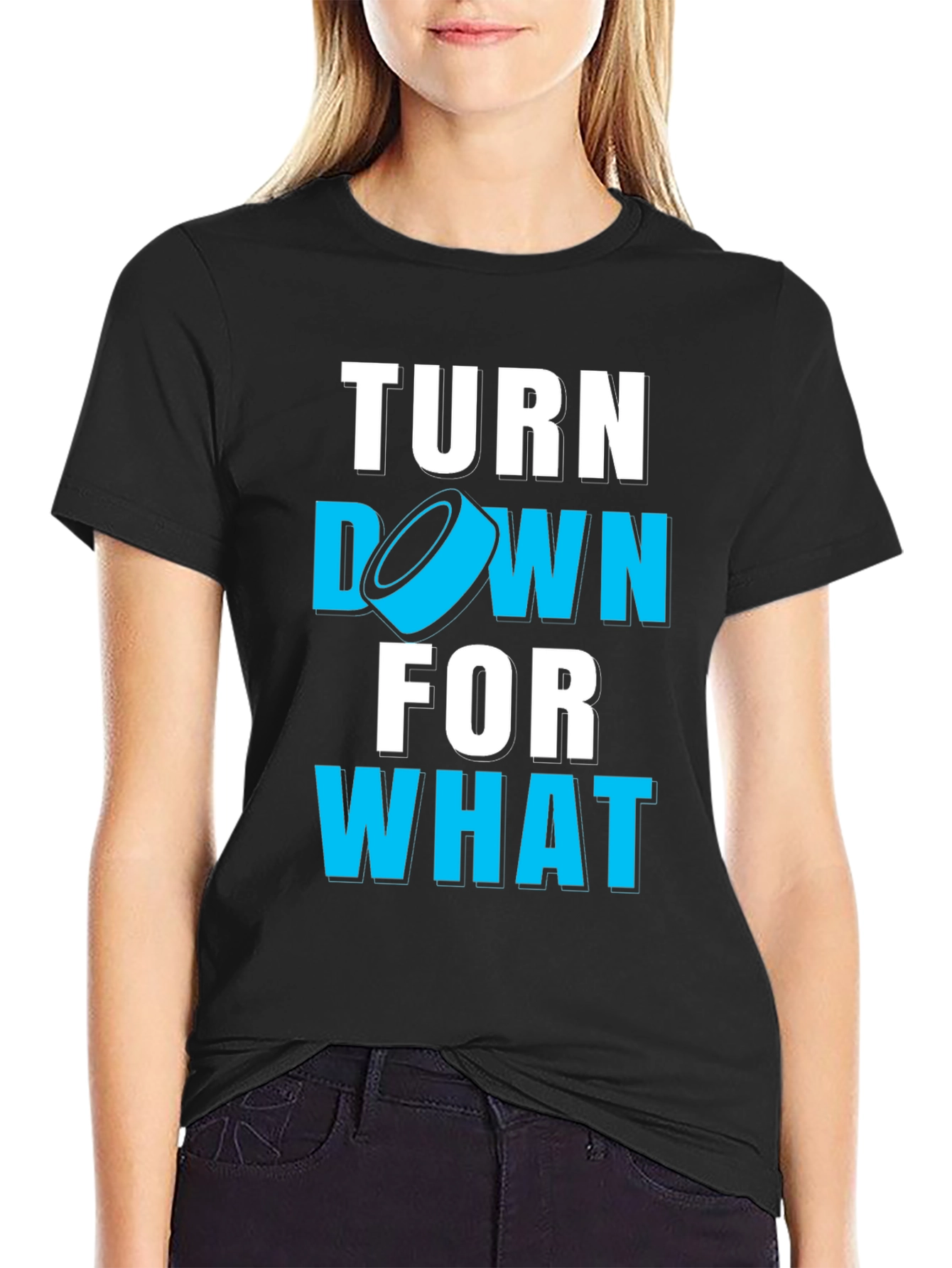 Turn Down For What Hockey T-Shirt
