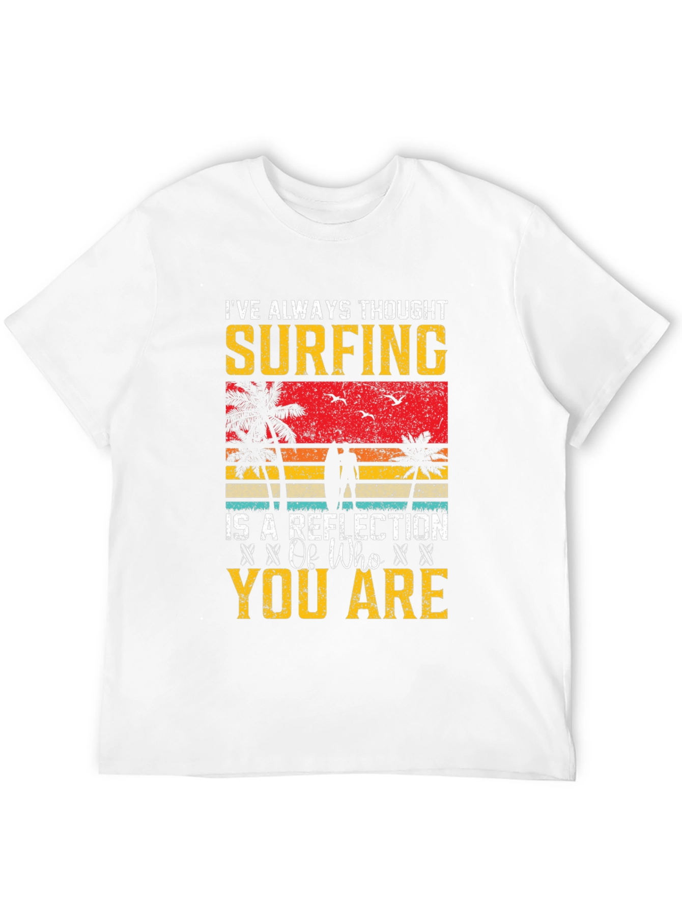 Surfing Reflection Graphic Tee