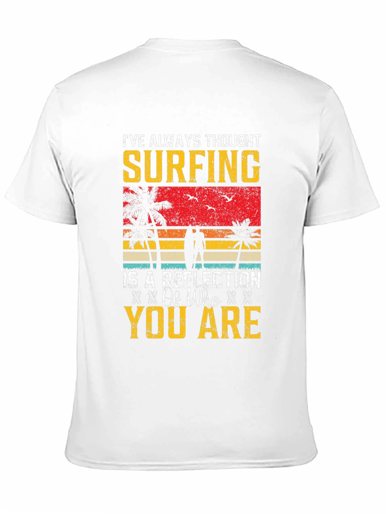 Surfing Reflection Graphic Tee
