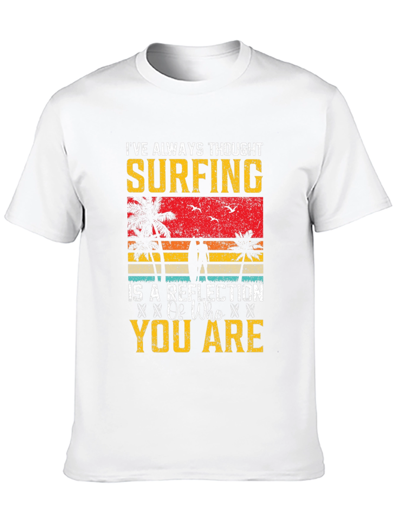 Surfing Reflection Graphic Tee