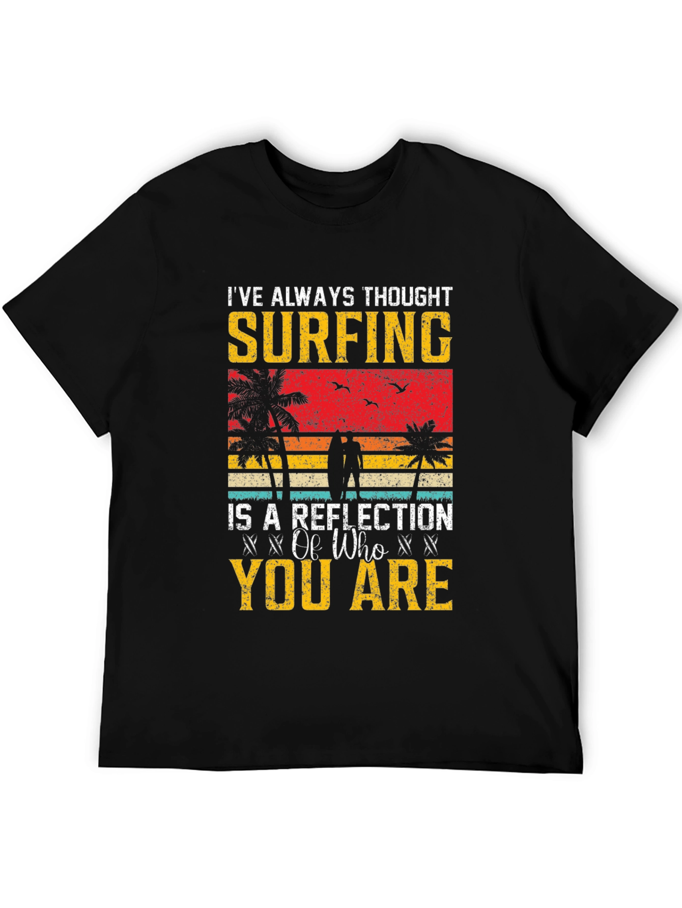 Surfing Reflection Graphic Tee