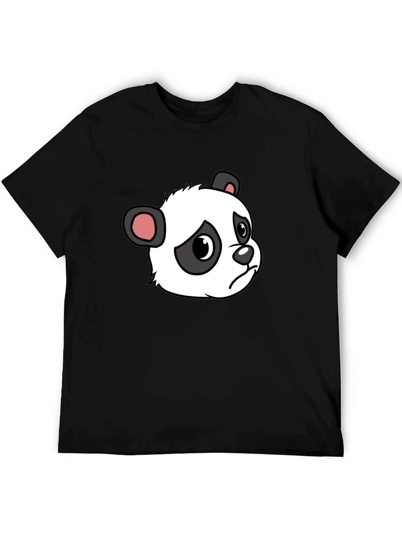 Sad Panda Graphic Tee - Soft Cotton Blend