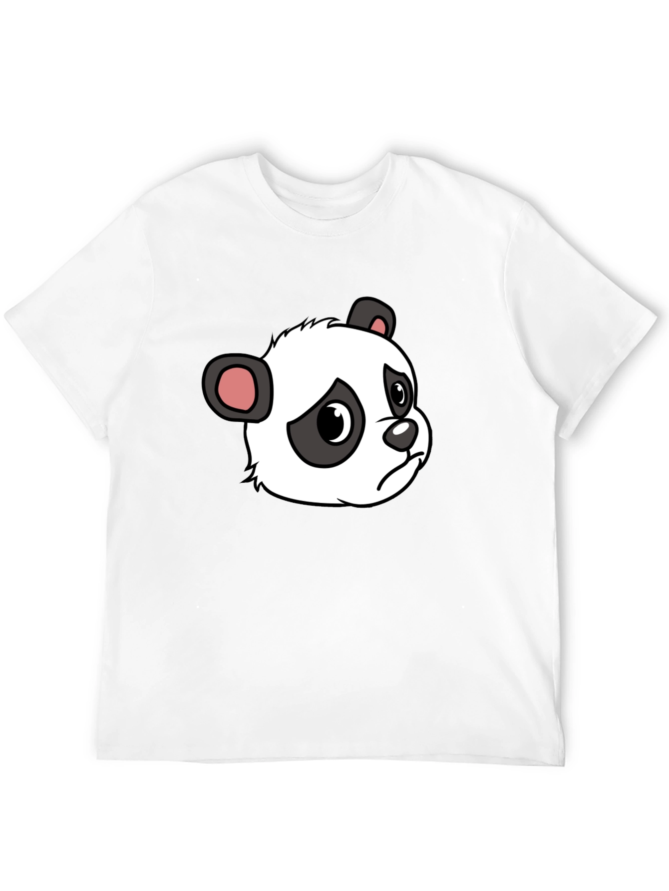 Sad Panda Graphic Tee - Soft Cotton Blend