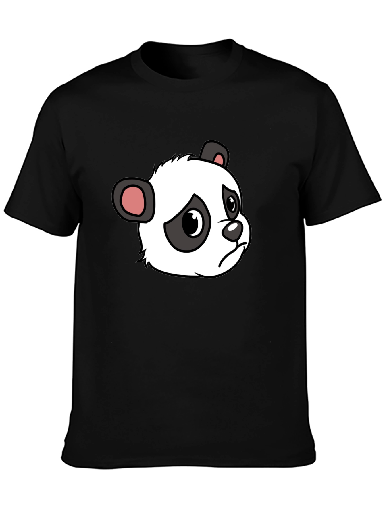Sad Panda Graphic Tee - Soft Cotton Blend