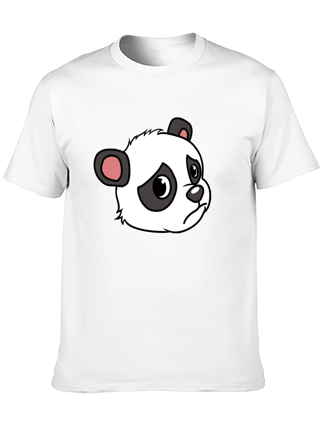 Sad Panda Graphic Tee - Soft Cotton Blend