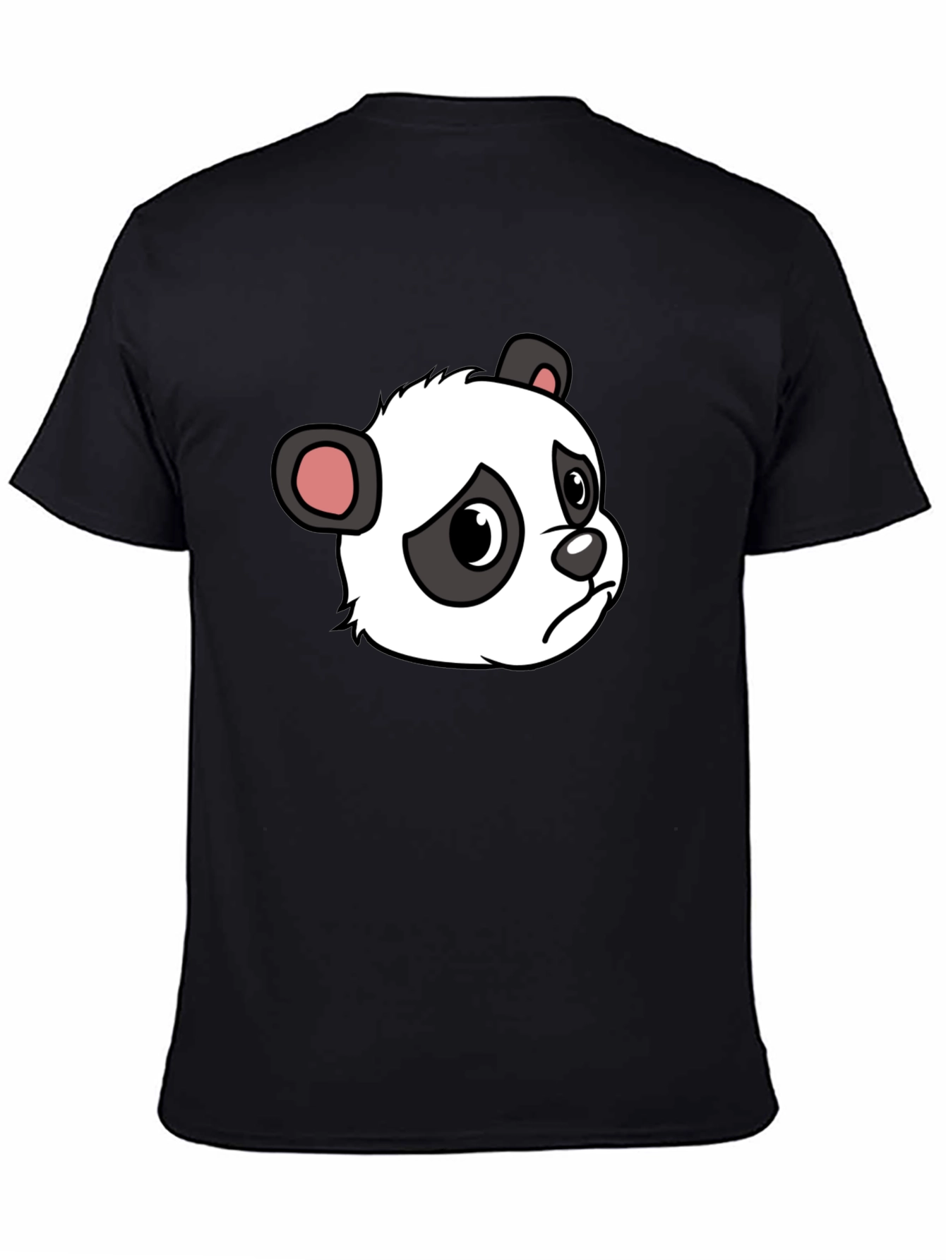 Sad Panda Graphic Tee - Soft Cotton Blend