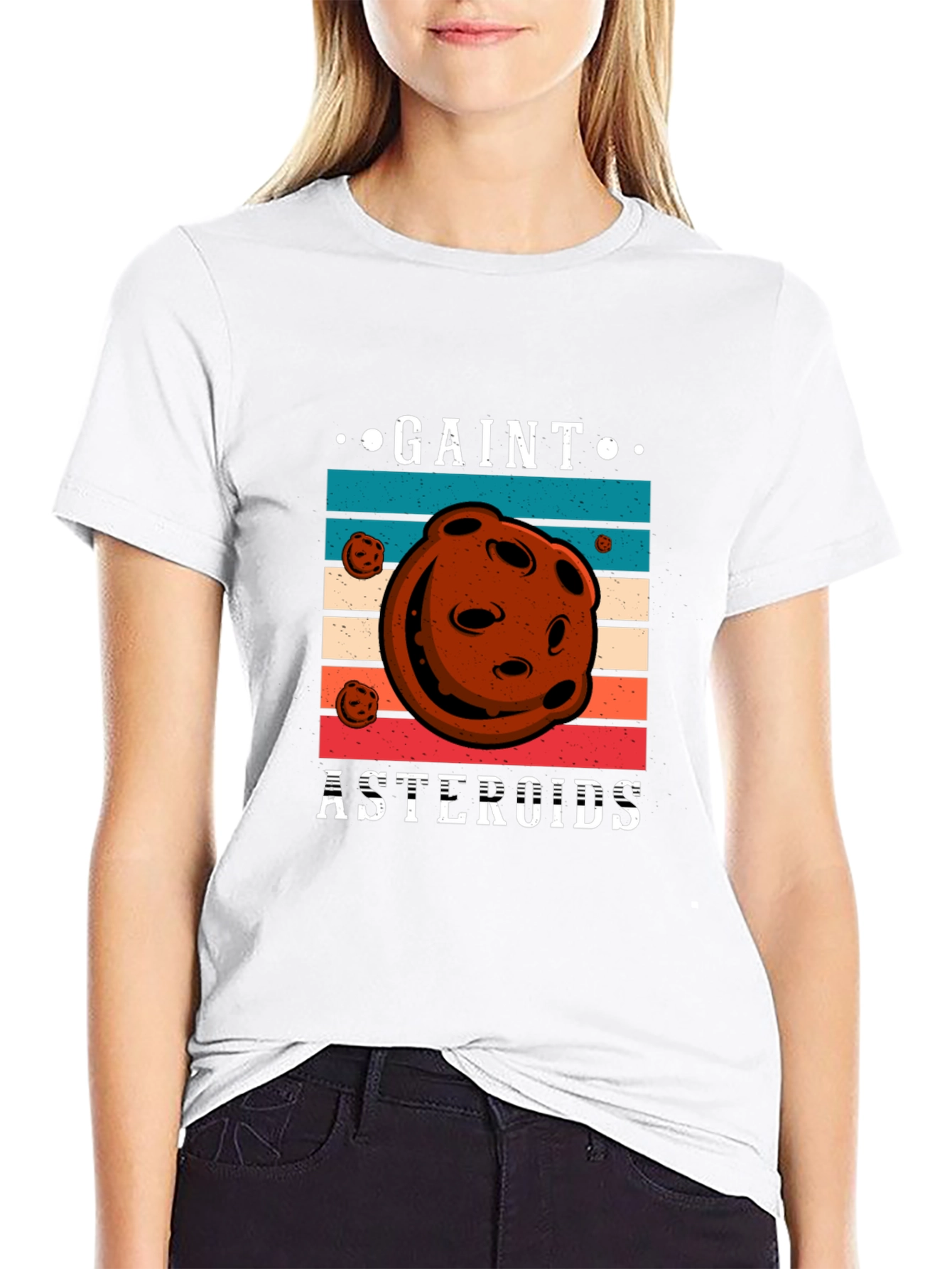 Retro Gaint Asteroids Graphic Tee