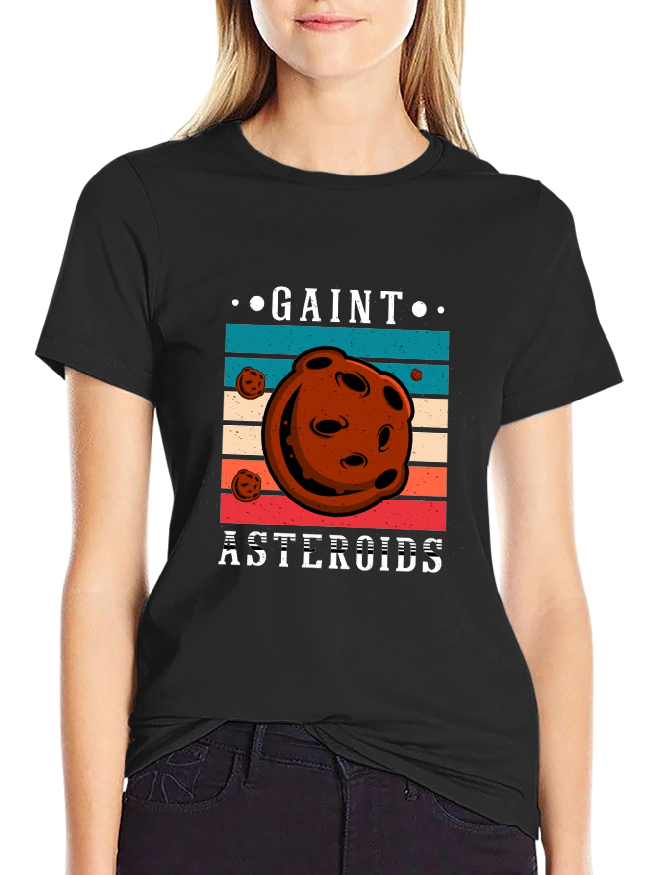 Retro Gaint Asteroids Graphic Tee