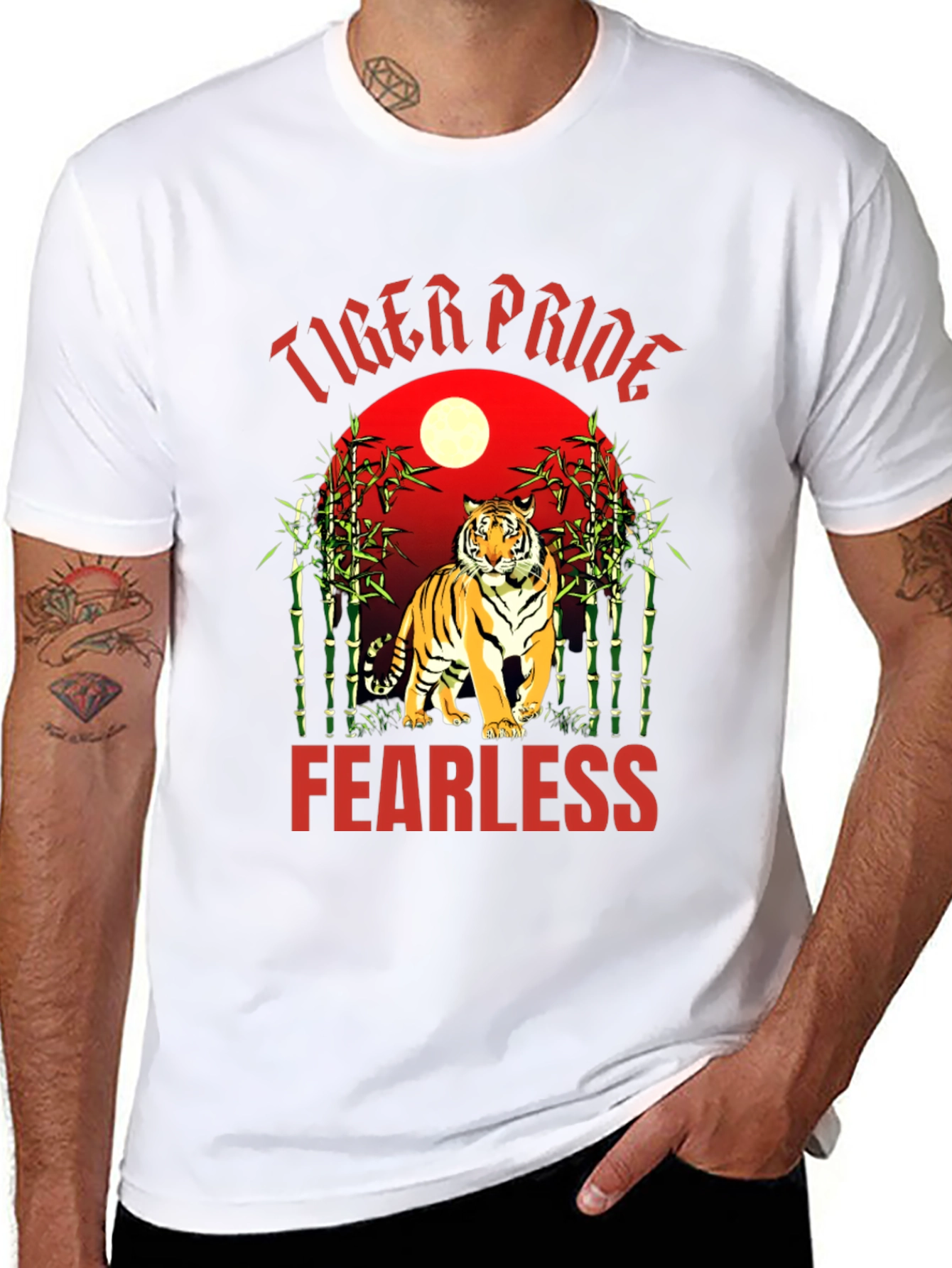 Tiger Pride Fearless Graphic Tee