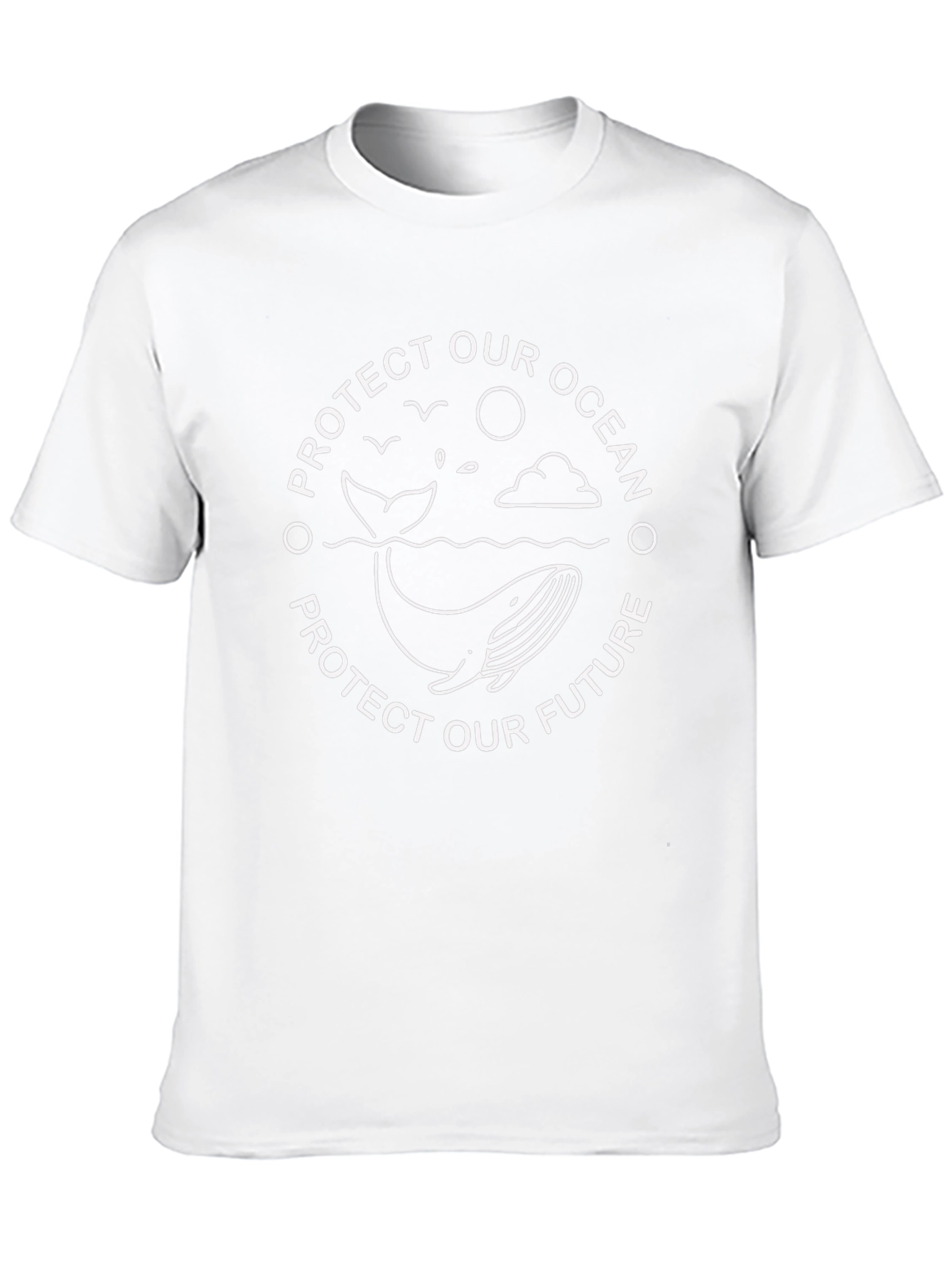 Protect Ocean Future Whale T-Shirt