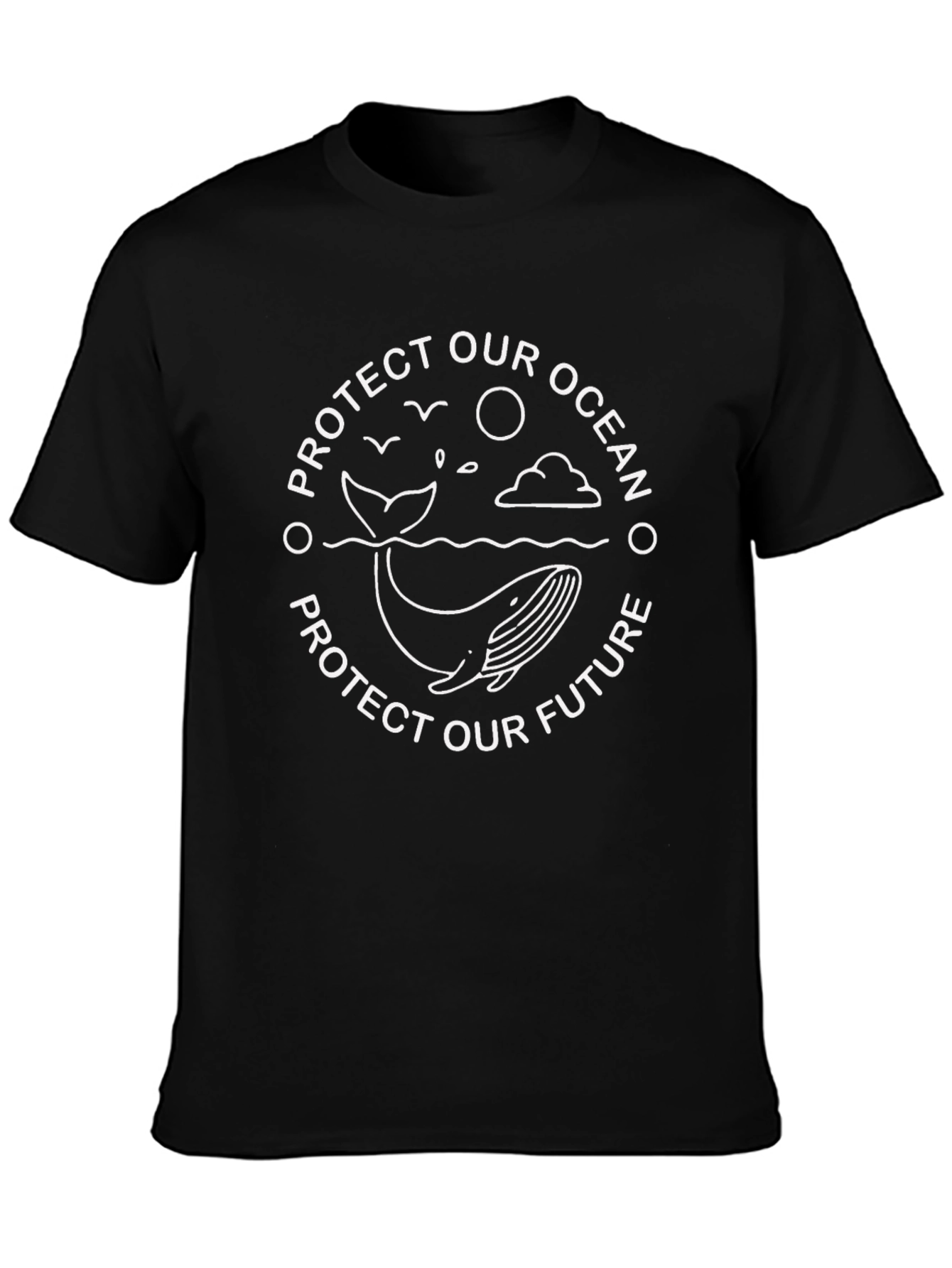 Protect Ocean Future Whale T-Shirt