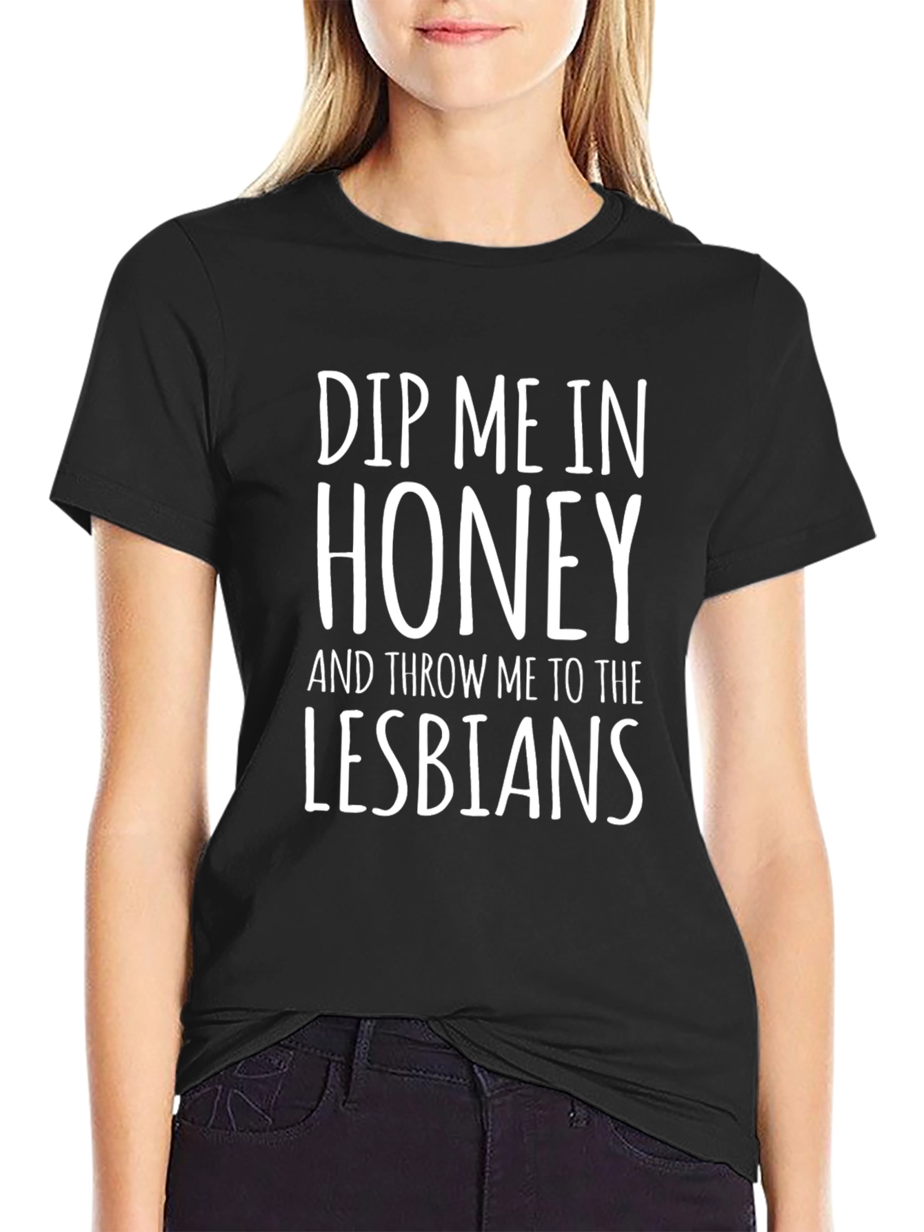 Dip Me In Honey Funny Graphic Tee
