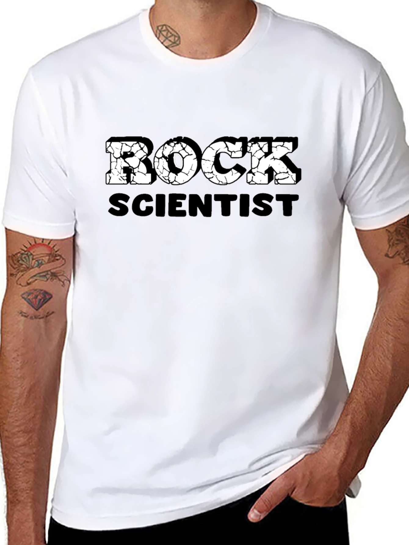 Rock Scientist Graphic T-Shirt