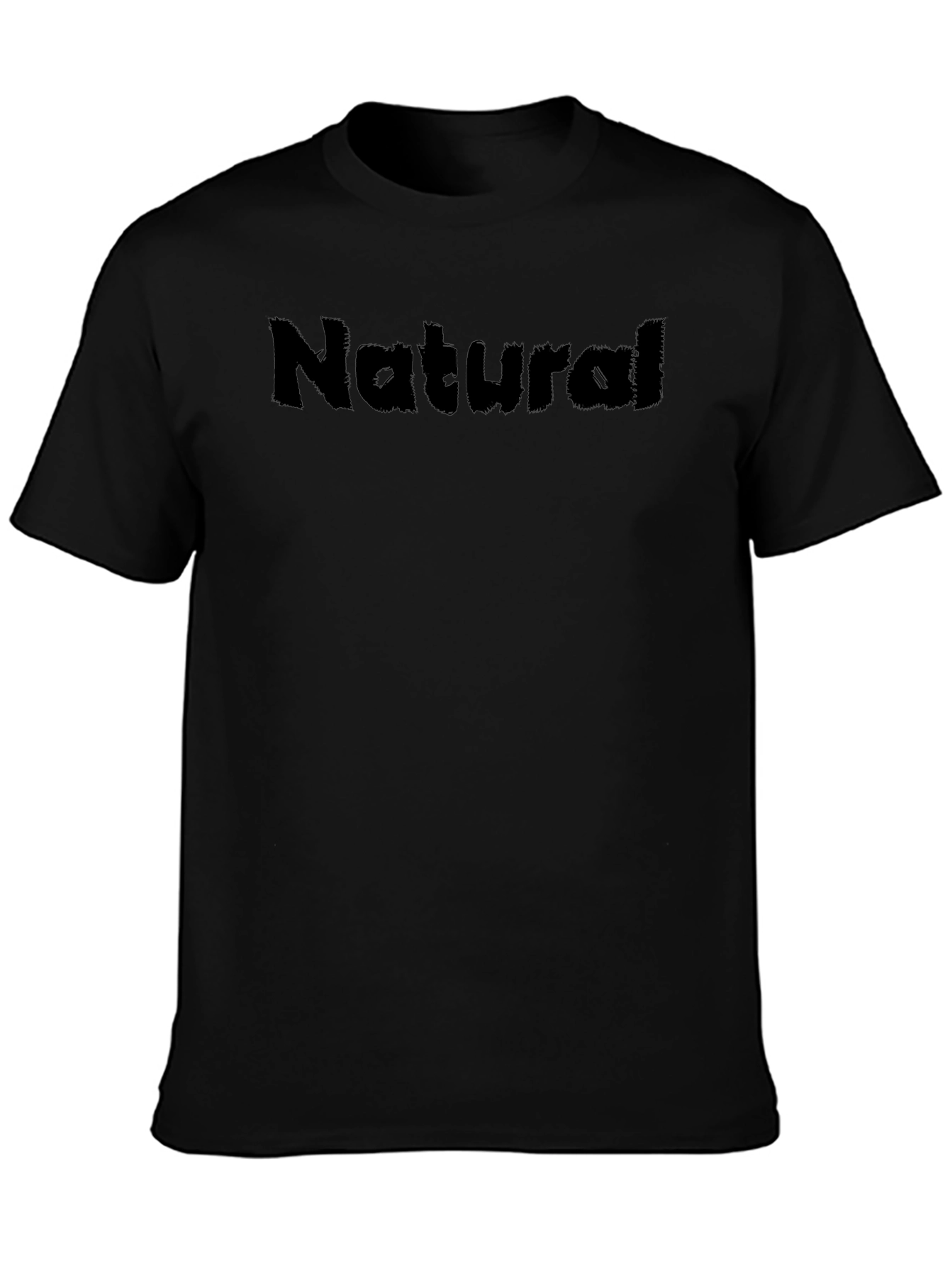 Natural Black T-Shirt