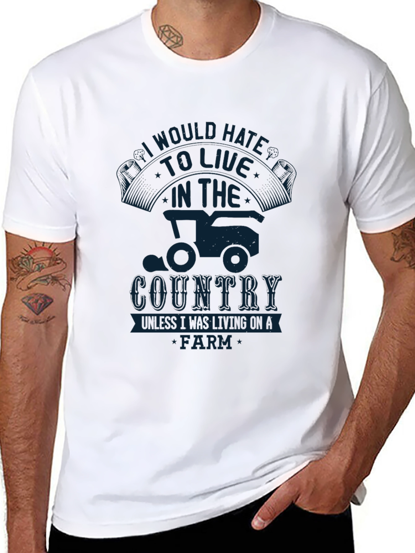 Country Living T-Shirt - Farm Life Tee