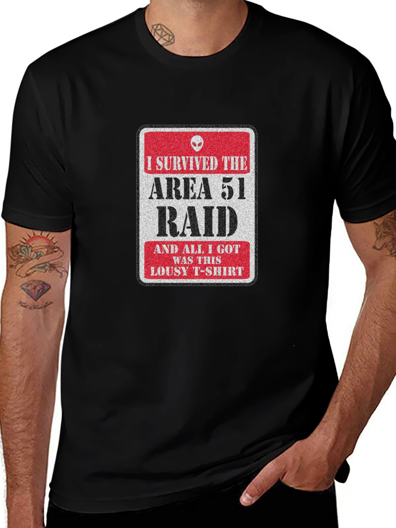 Area 51 Raid Survivor T-Shirt