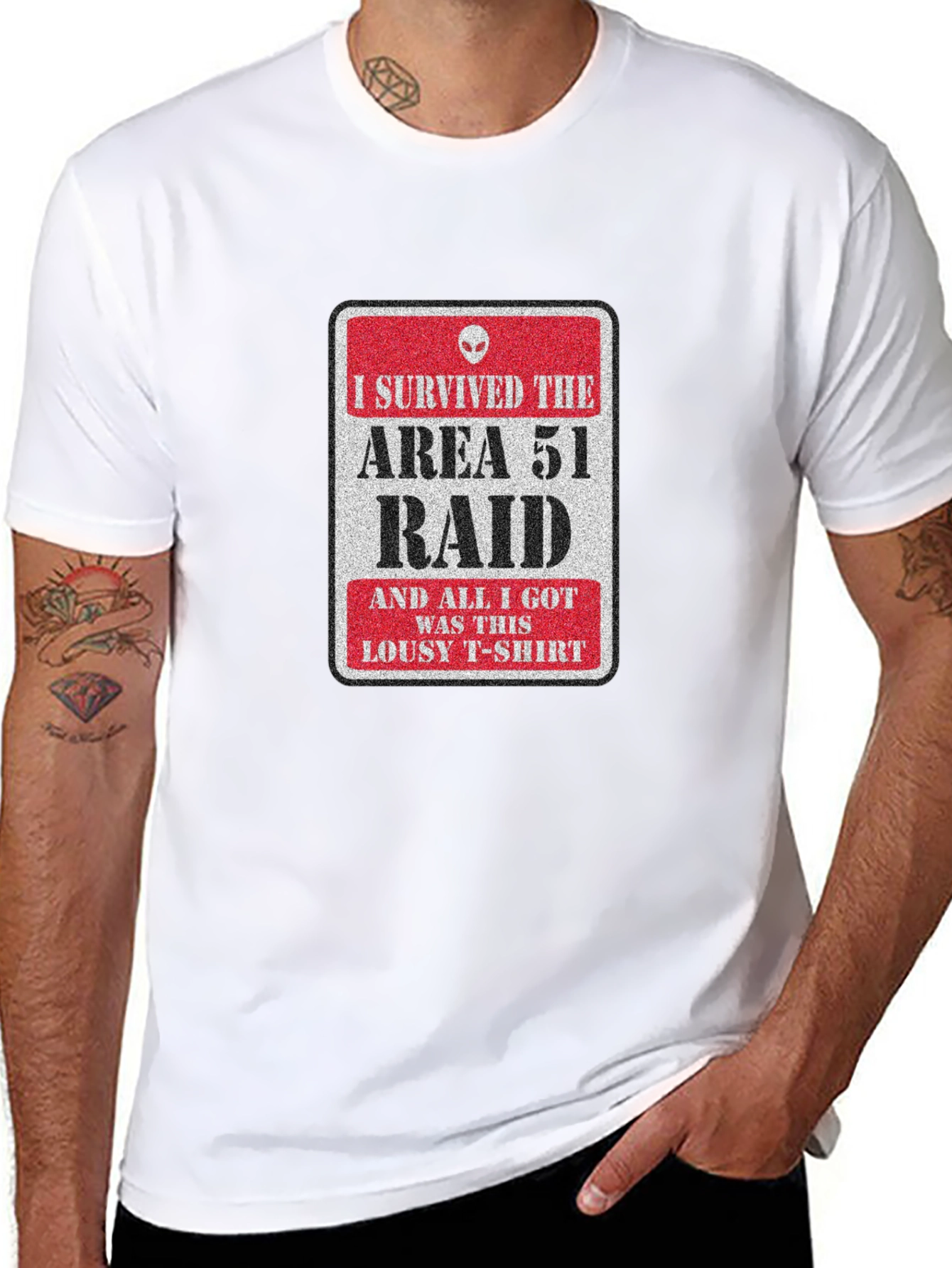 Area 51 Raid Survivor T-Shirt