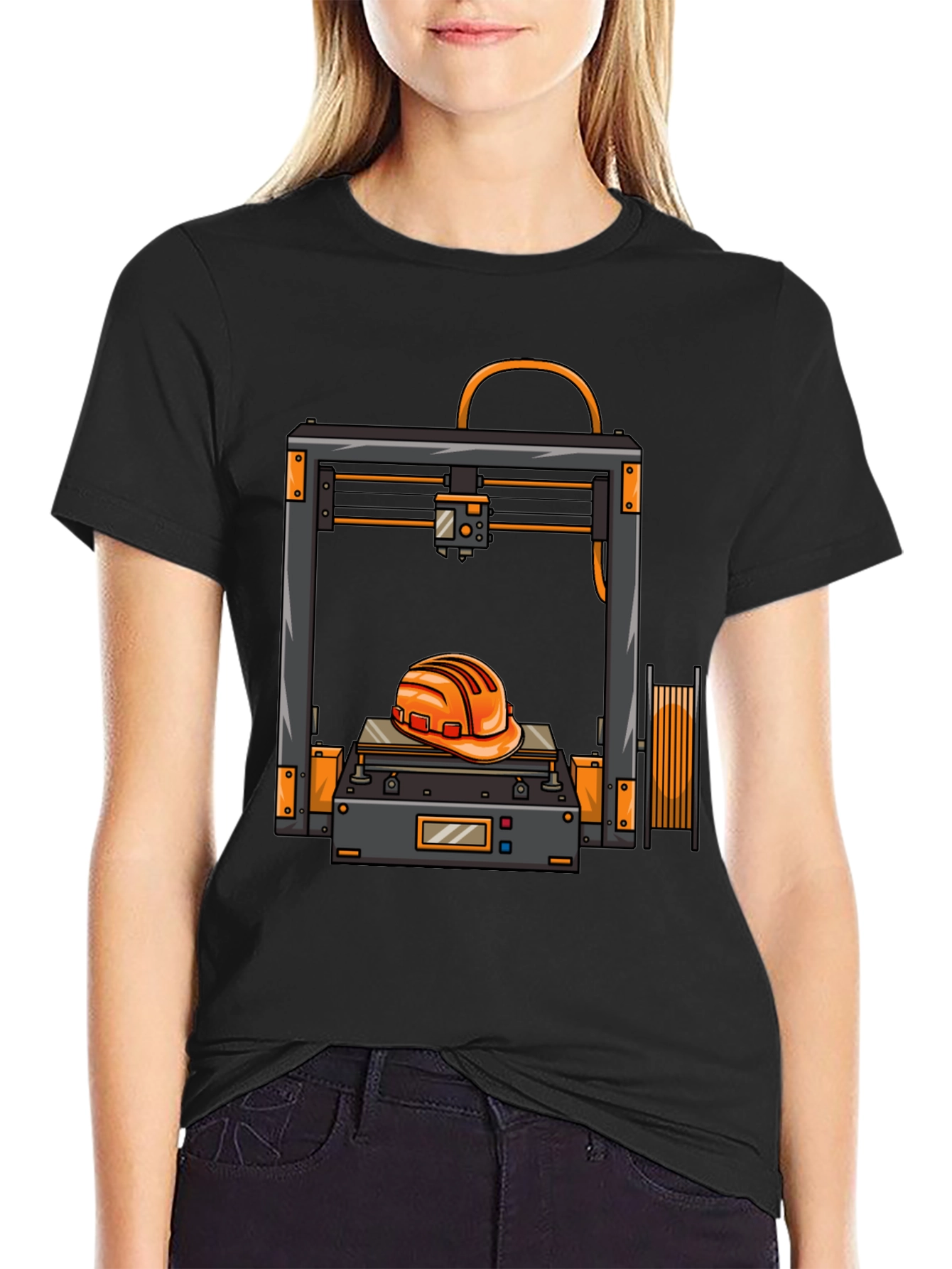 3D Printer T-Shirt - Novelty Graphic Tee