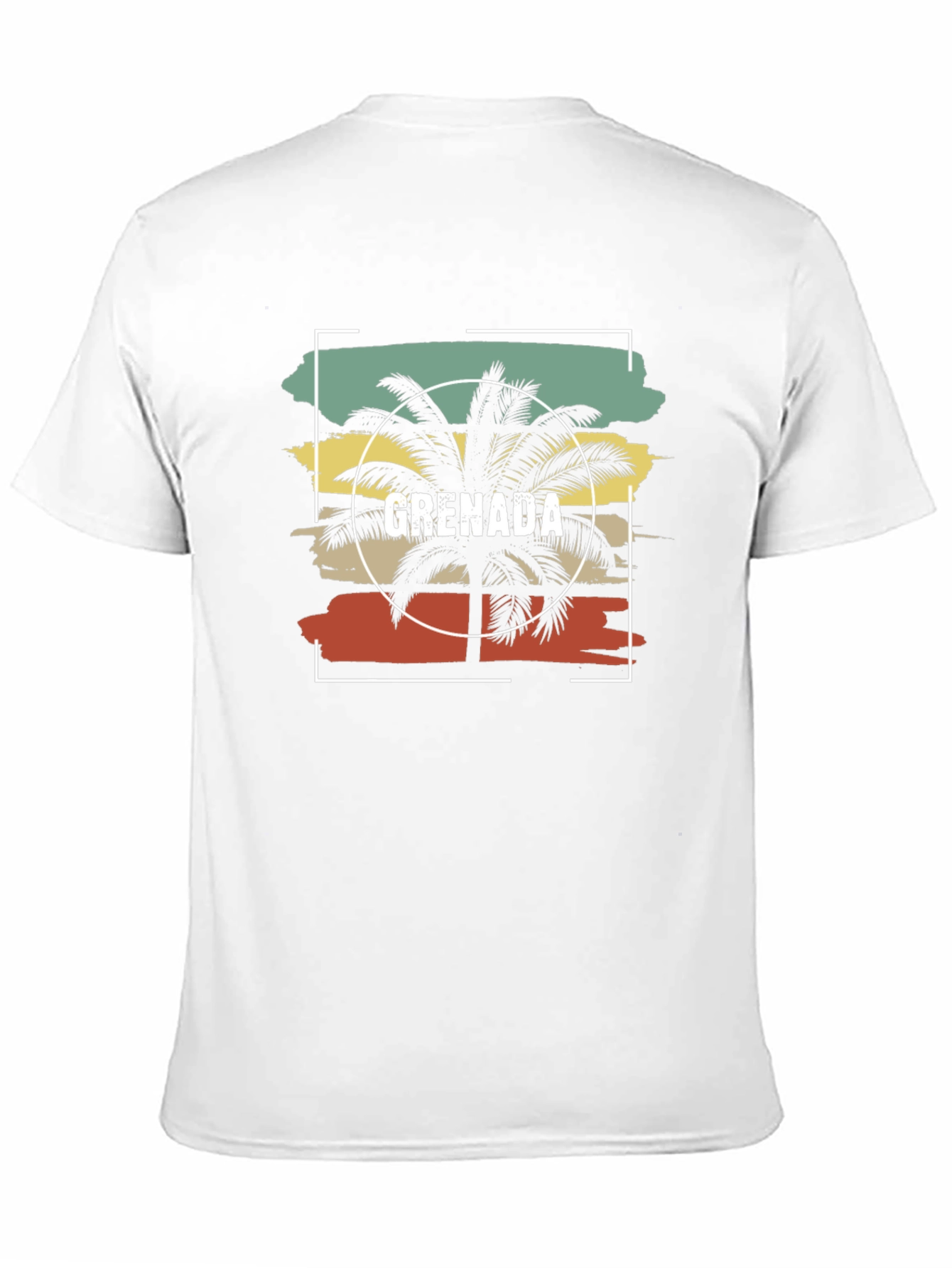 Grenada Palm Tree Graphic Tee - Island Vibes T-Shirt