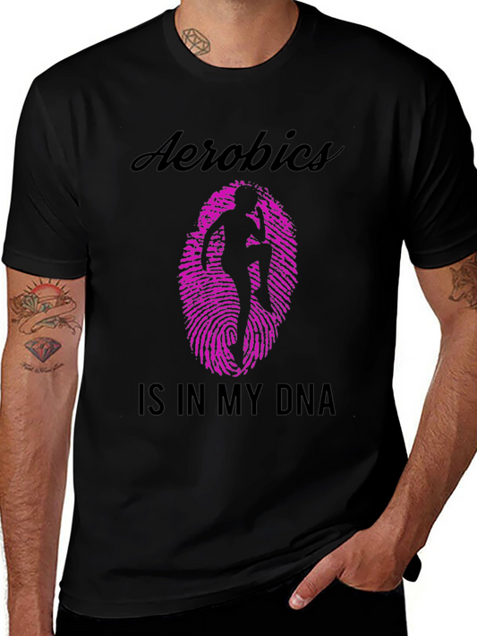 Aerobics DNA T-Shirt - Fitness Graphic Tee