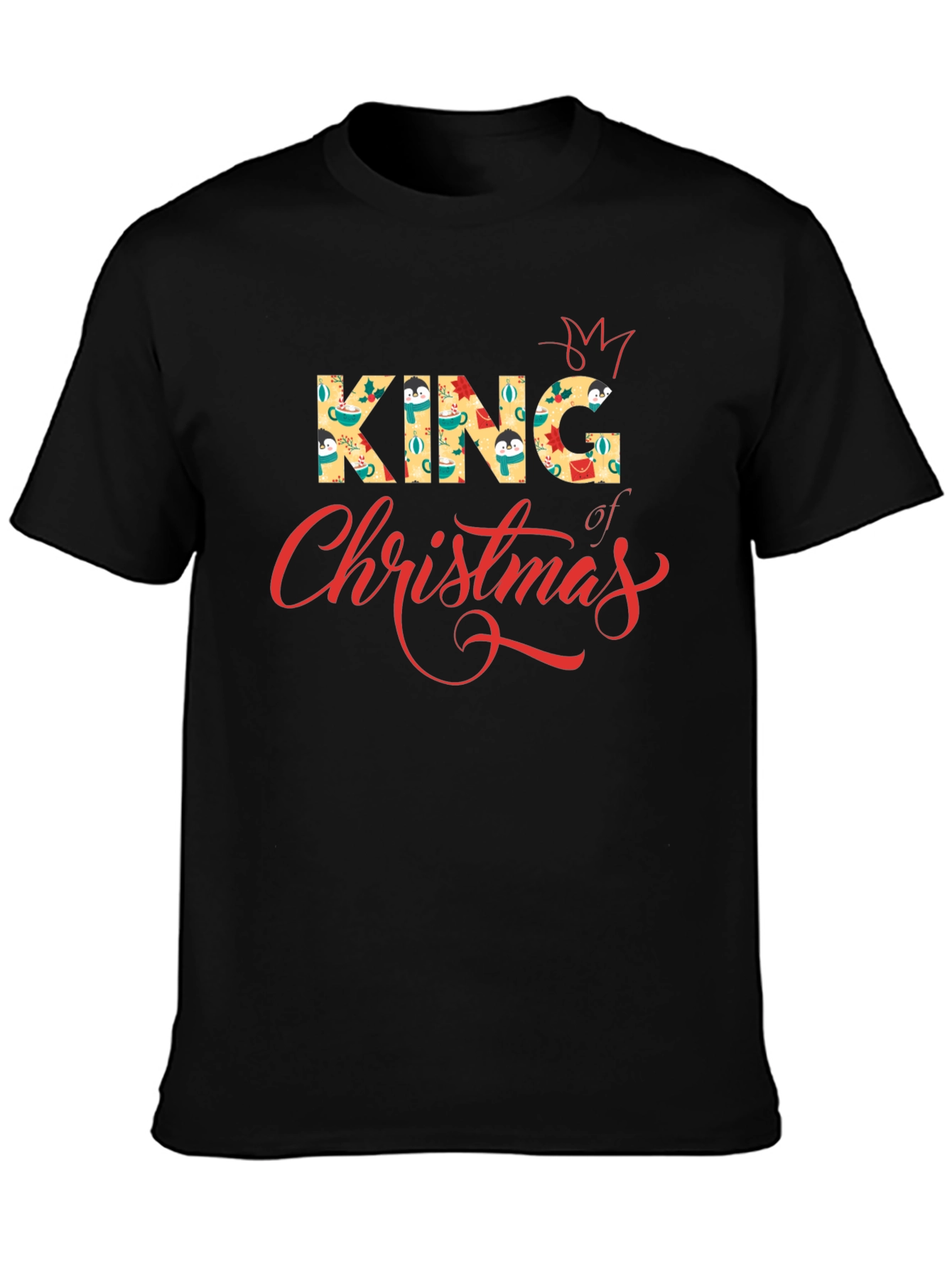 King of Christmas Graphic T-Shirt