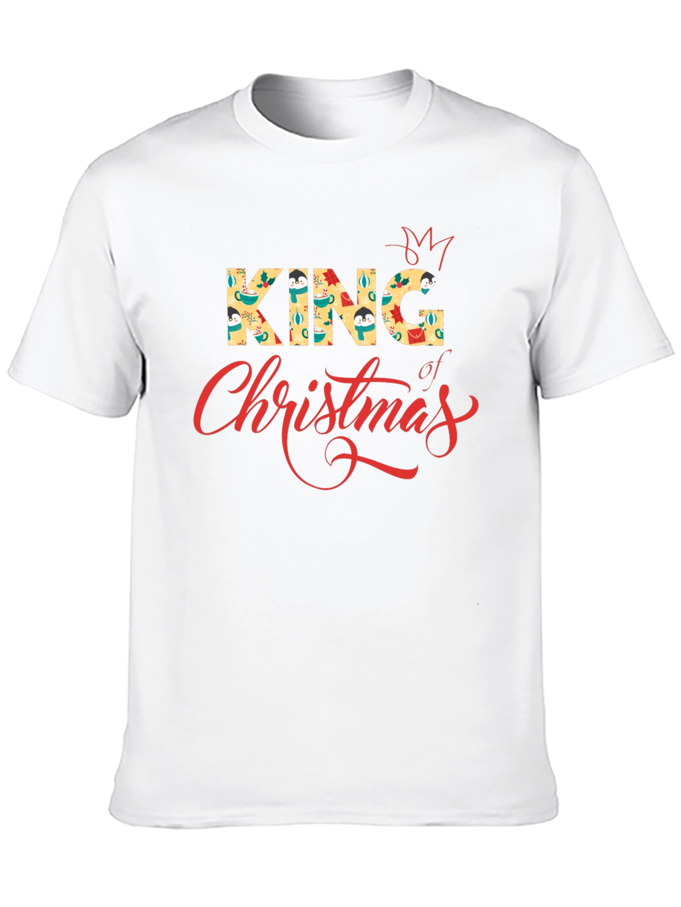 King of Christmas Graphic T-Shirt