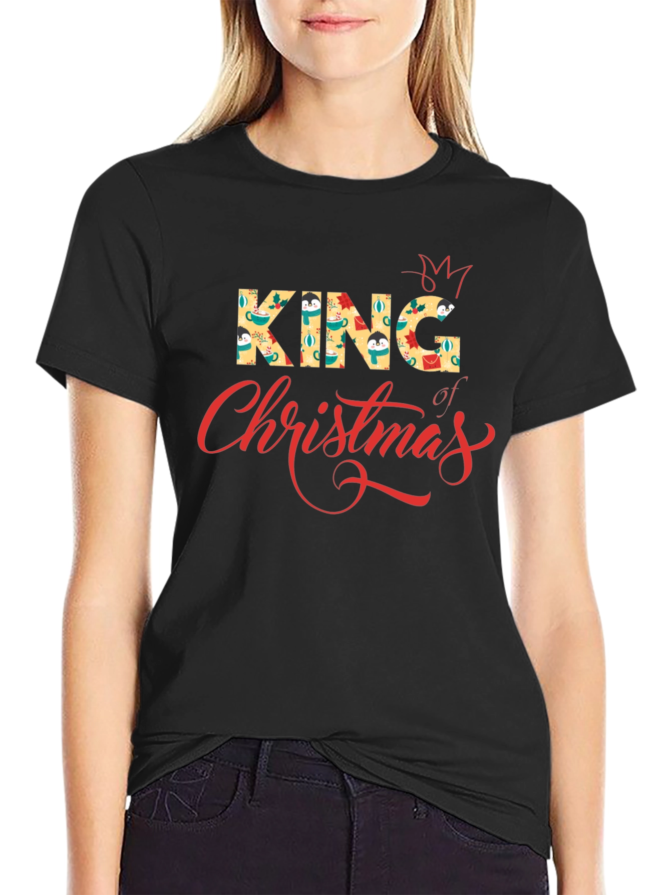 King of Christmas Graphic T-Shirt