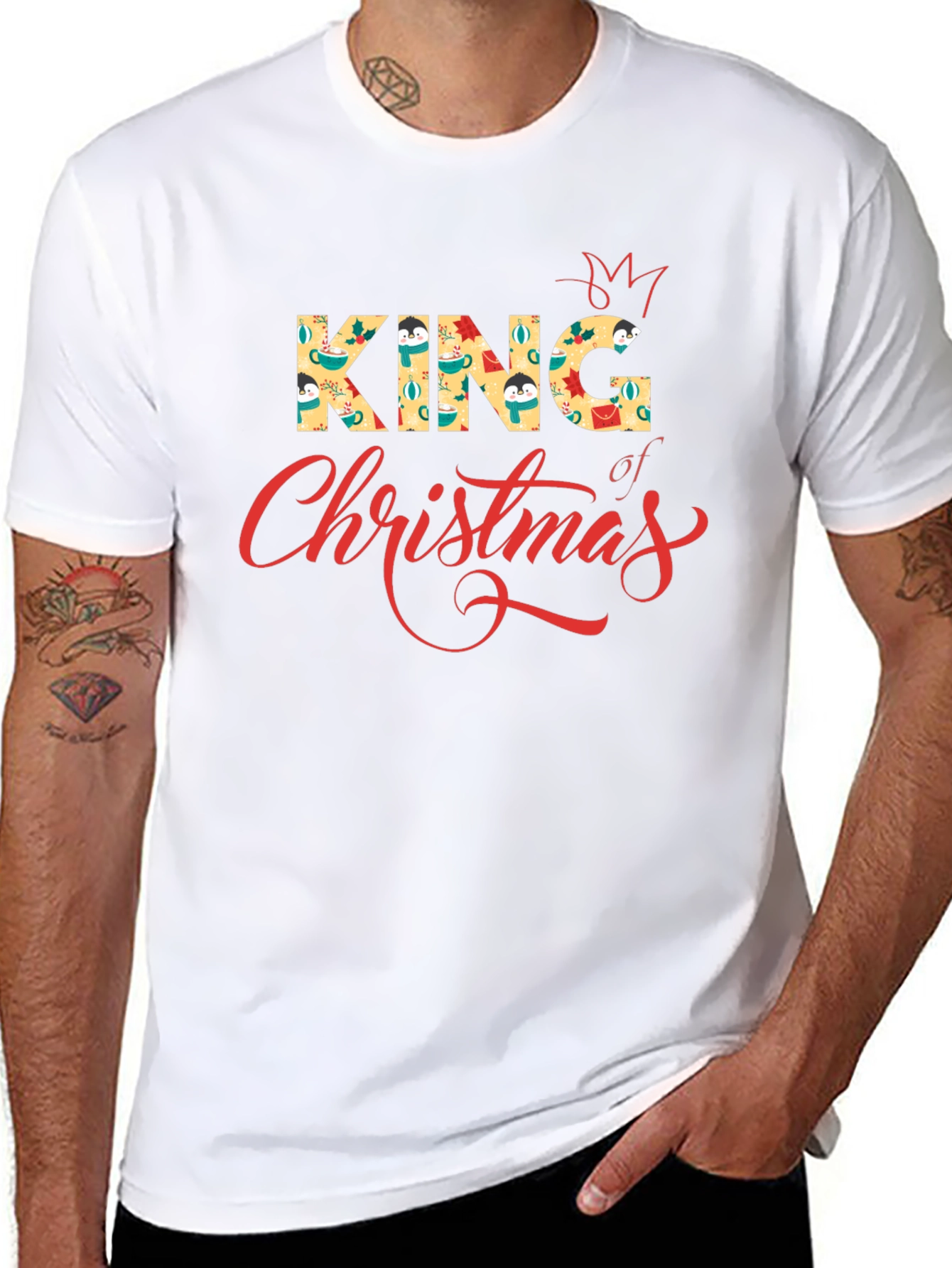 King of Christmas Graphic T-Shirt