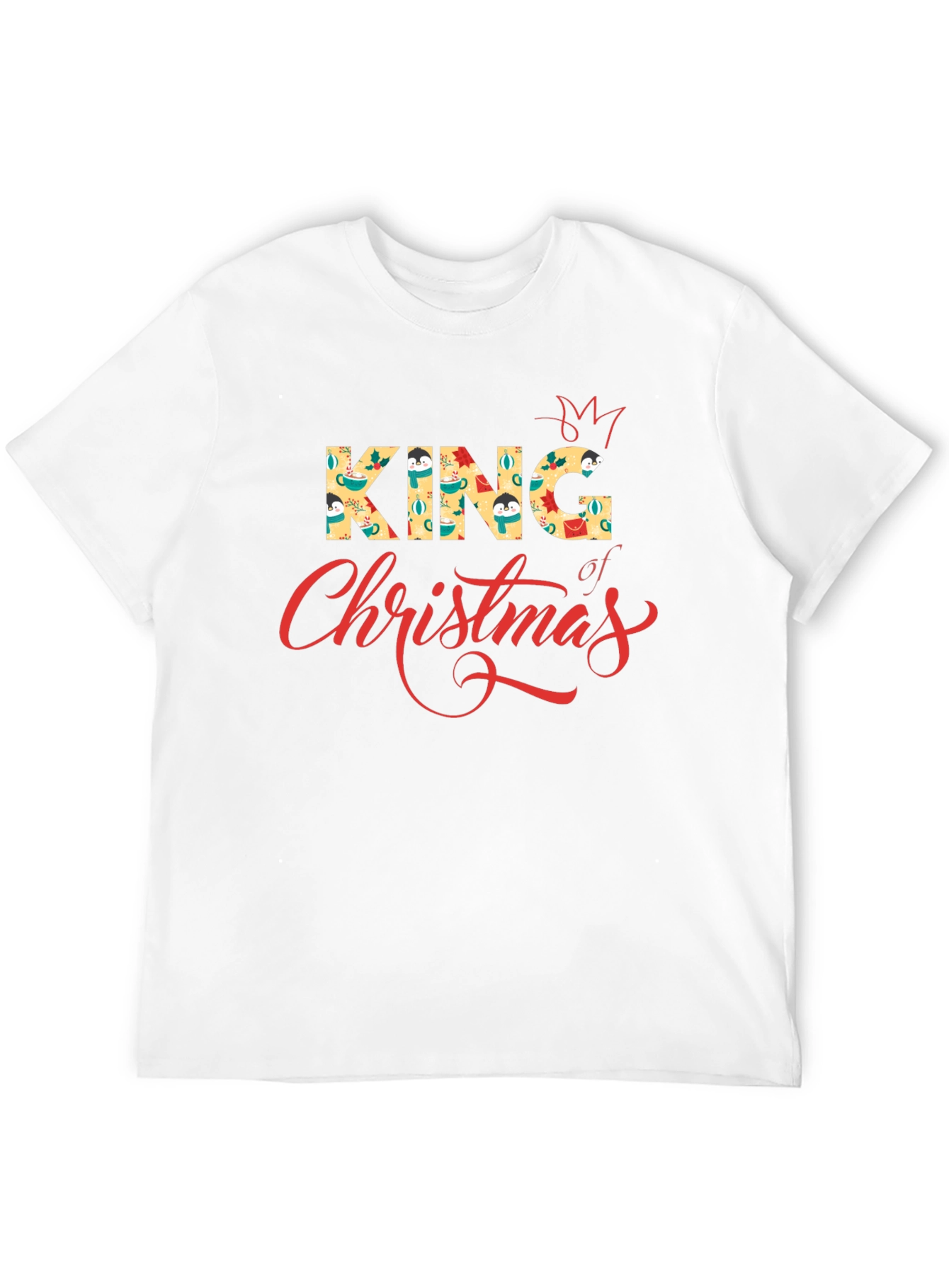 King of Christmas Graphic T-Shirt