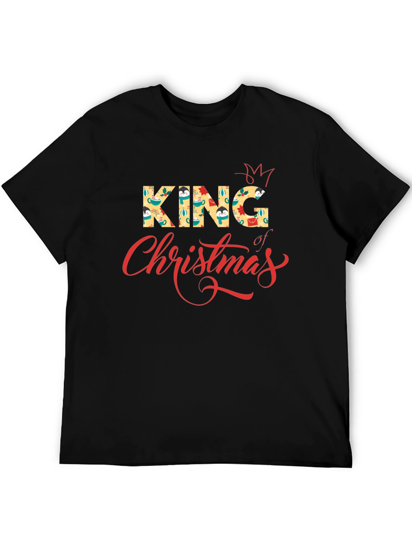 King of Christmas Graphic T-Shirt
