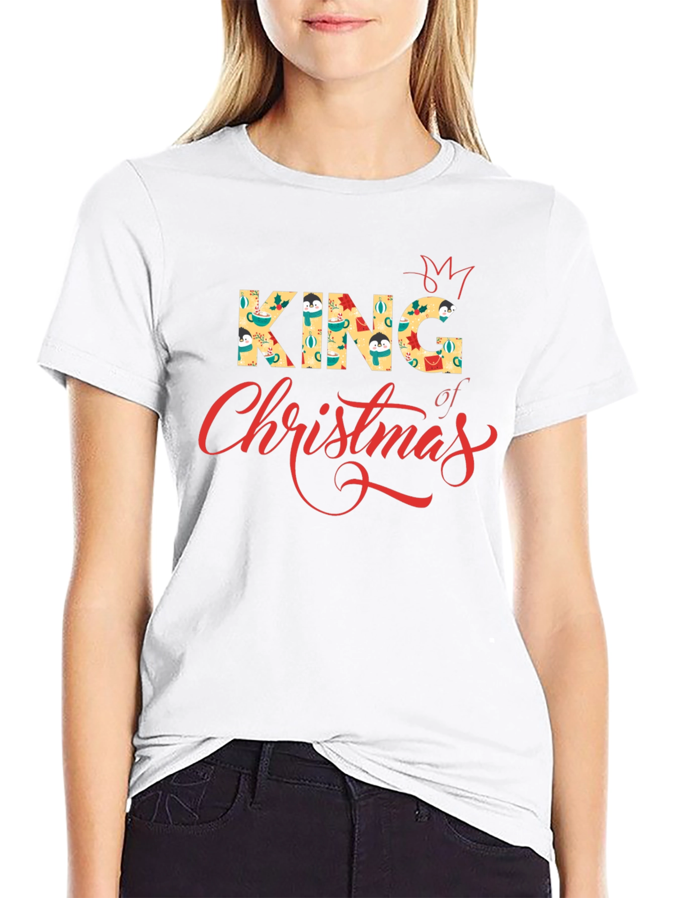 King of Christmas Graphic T-Shirt