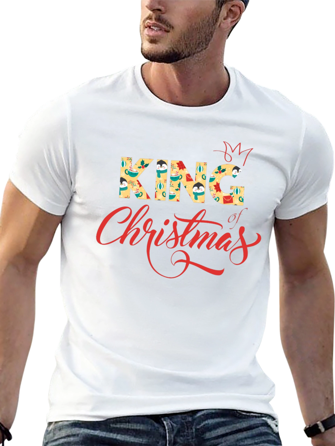 King of Christmas Graphic T-Shirt