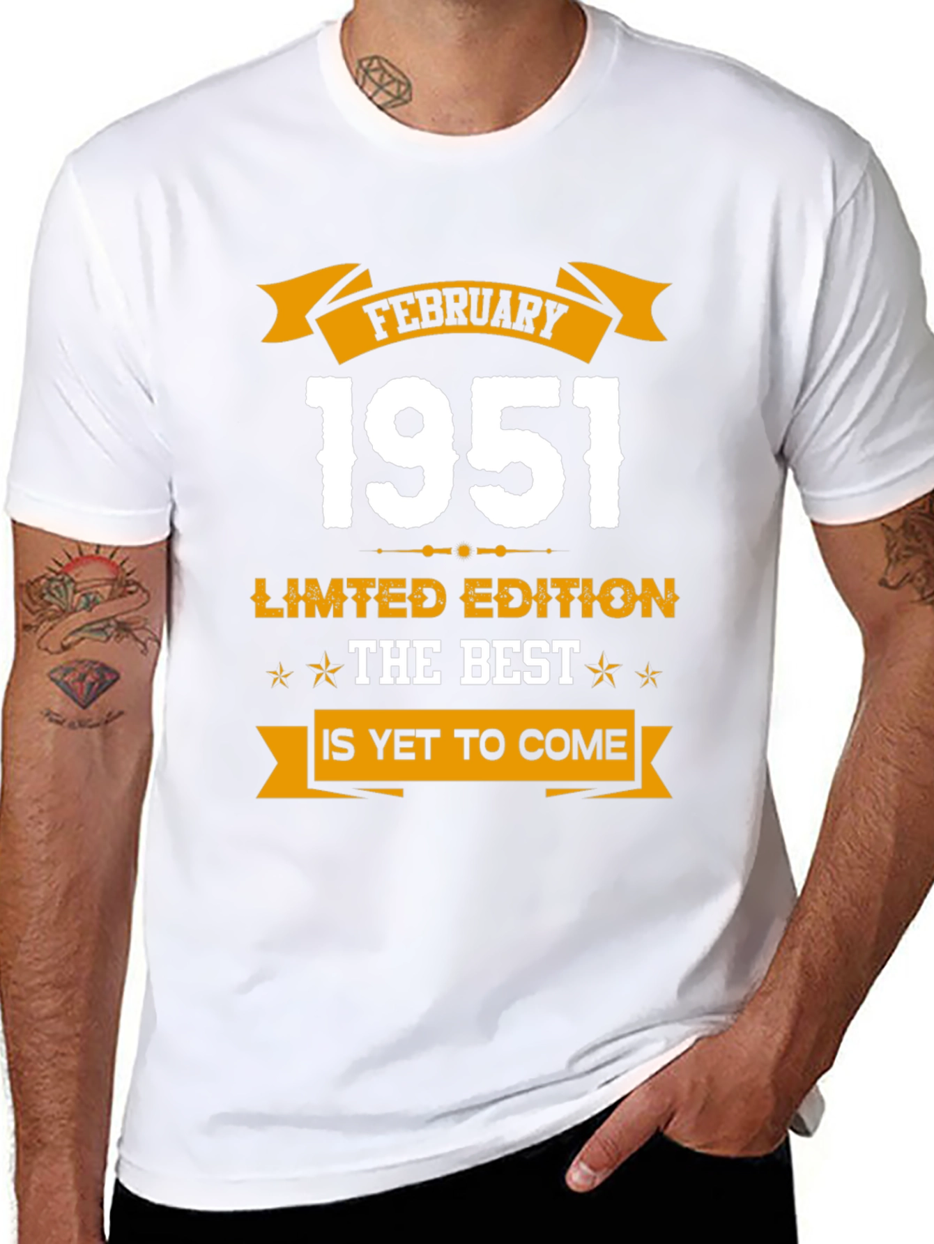 February 1951 Limited Edition Birthday T-Shirt