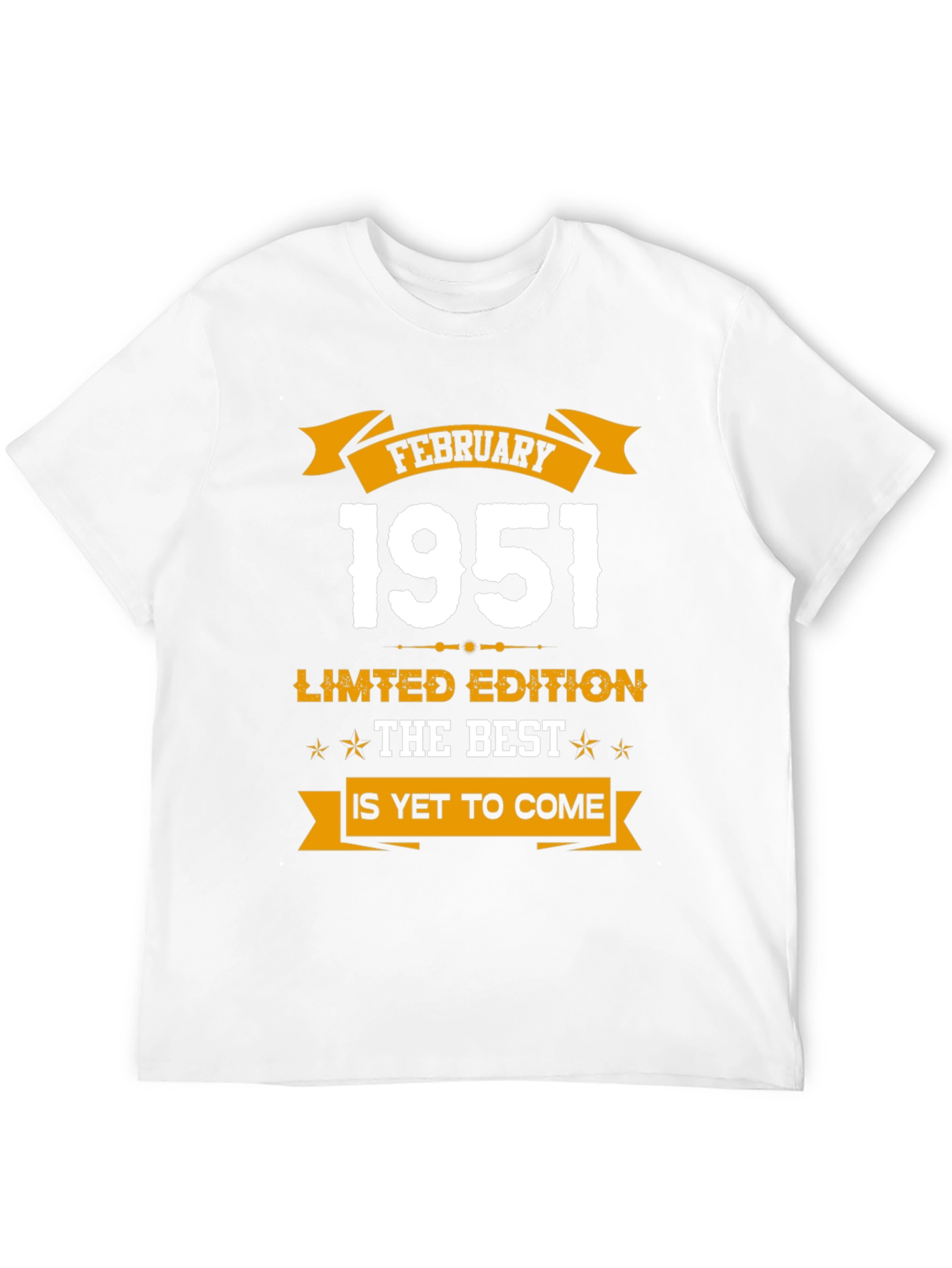 February 1951 Limited Edition Birthday T-Shirt