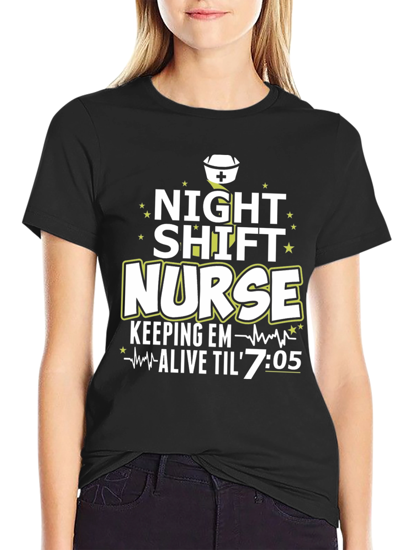 Night Shift Nurse Graphic Tee