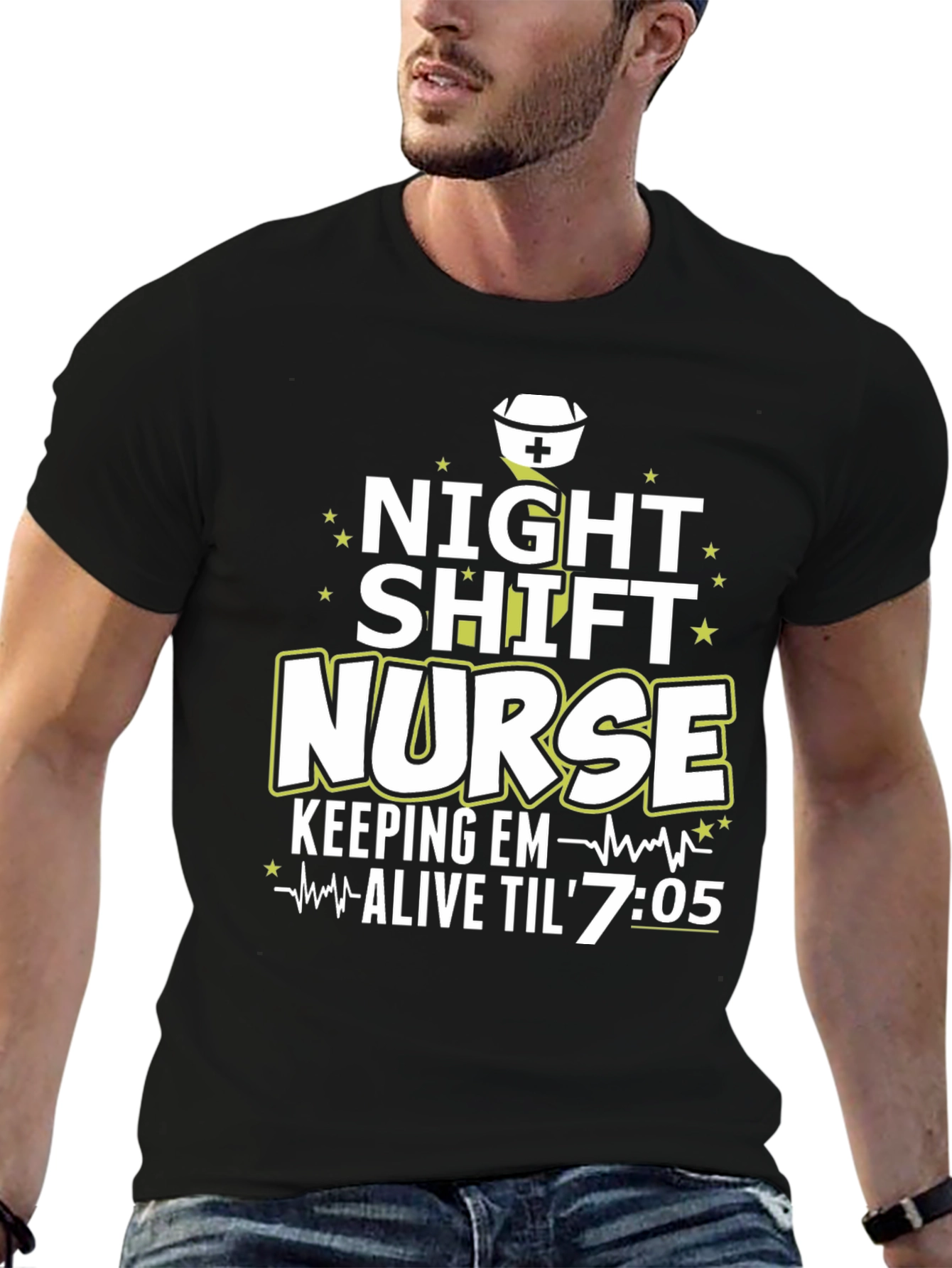 Night Shift Nurse Graphic Tee