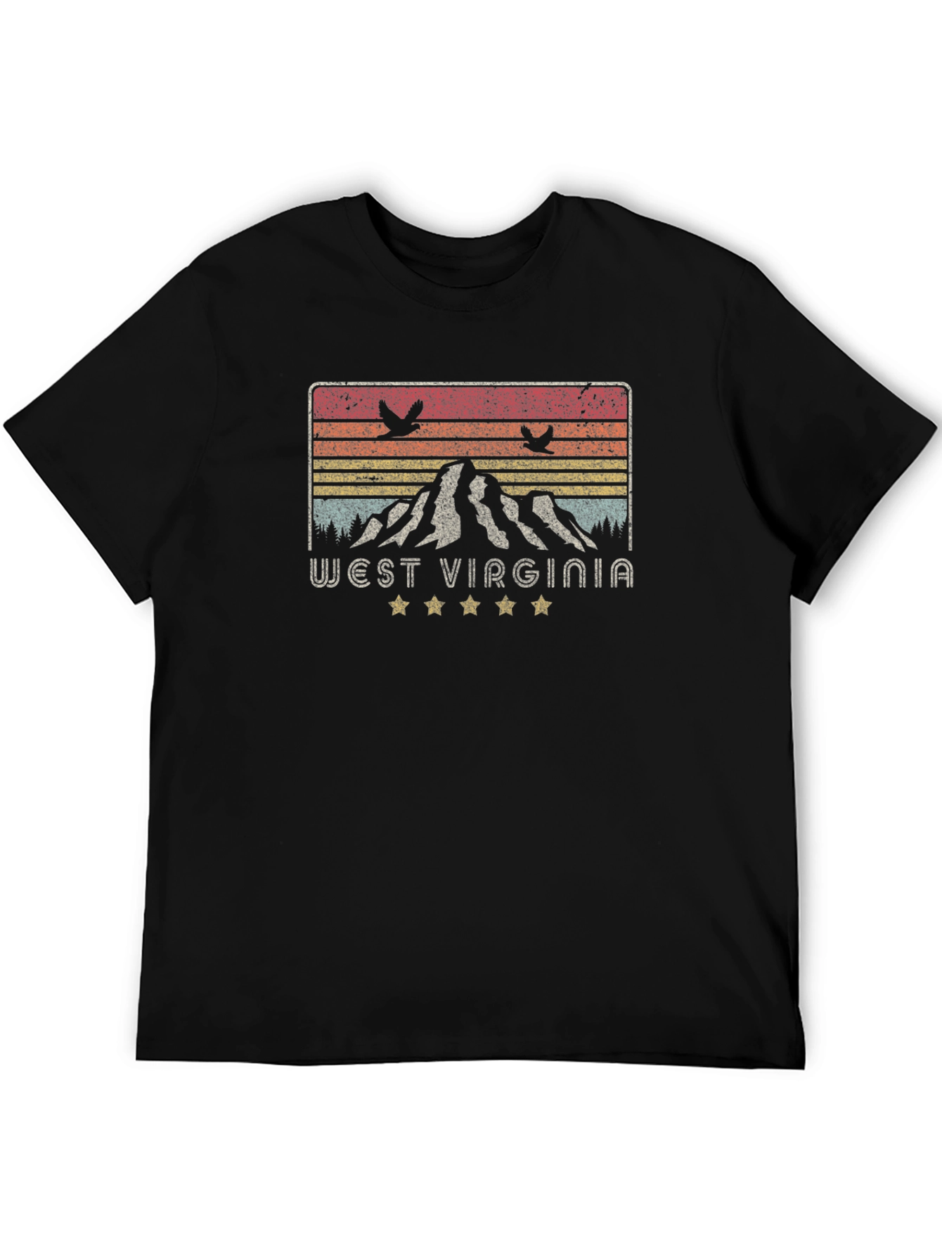 West Virginia Mountain Graphic Tee