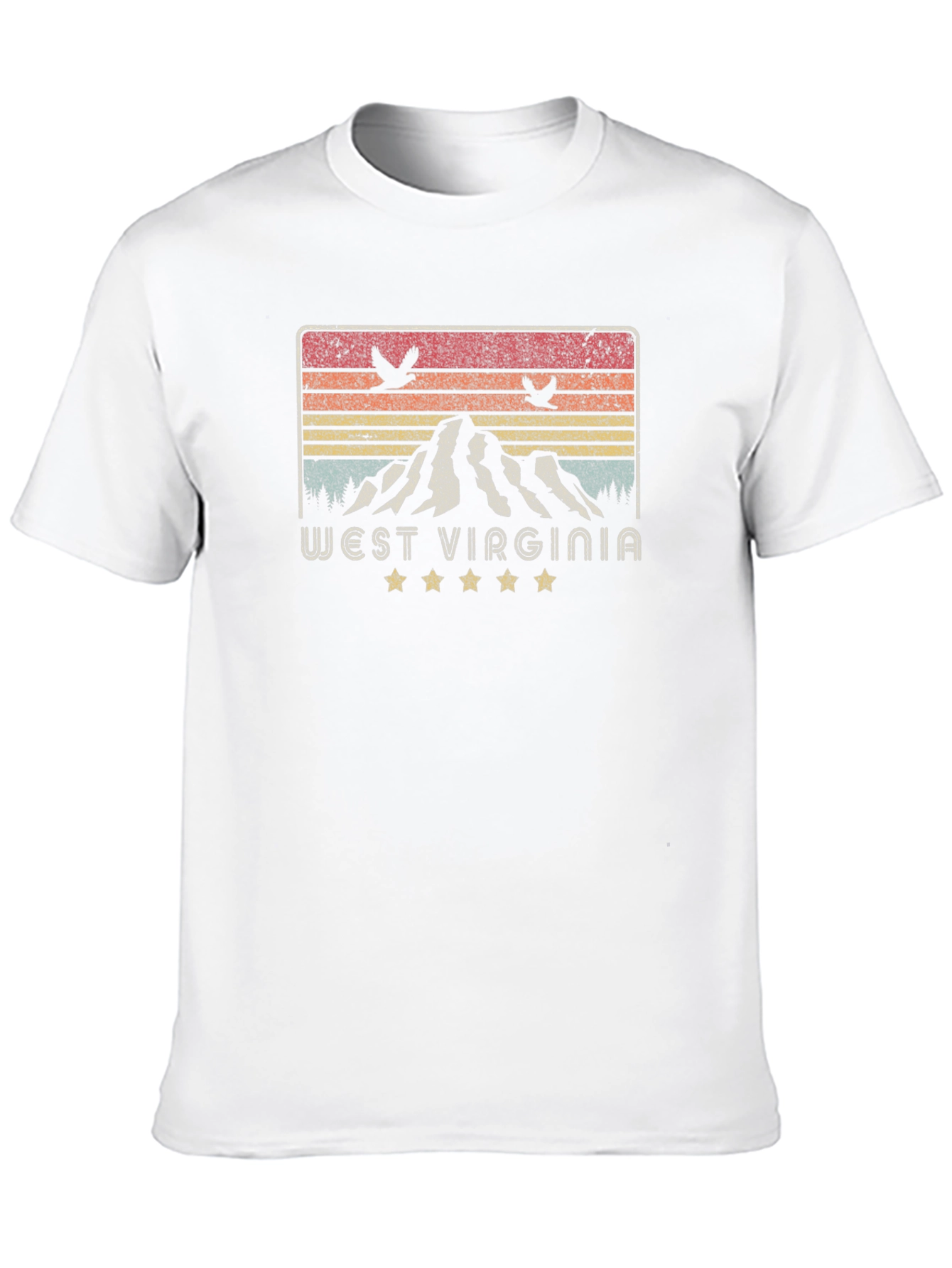 West Virginia Mountain Graphic Tee