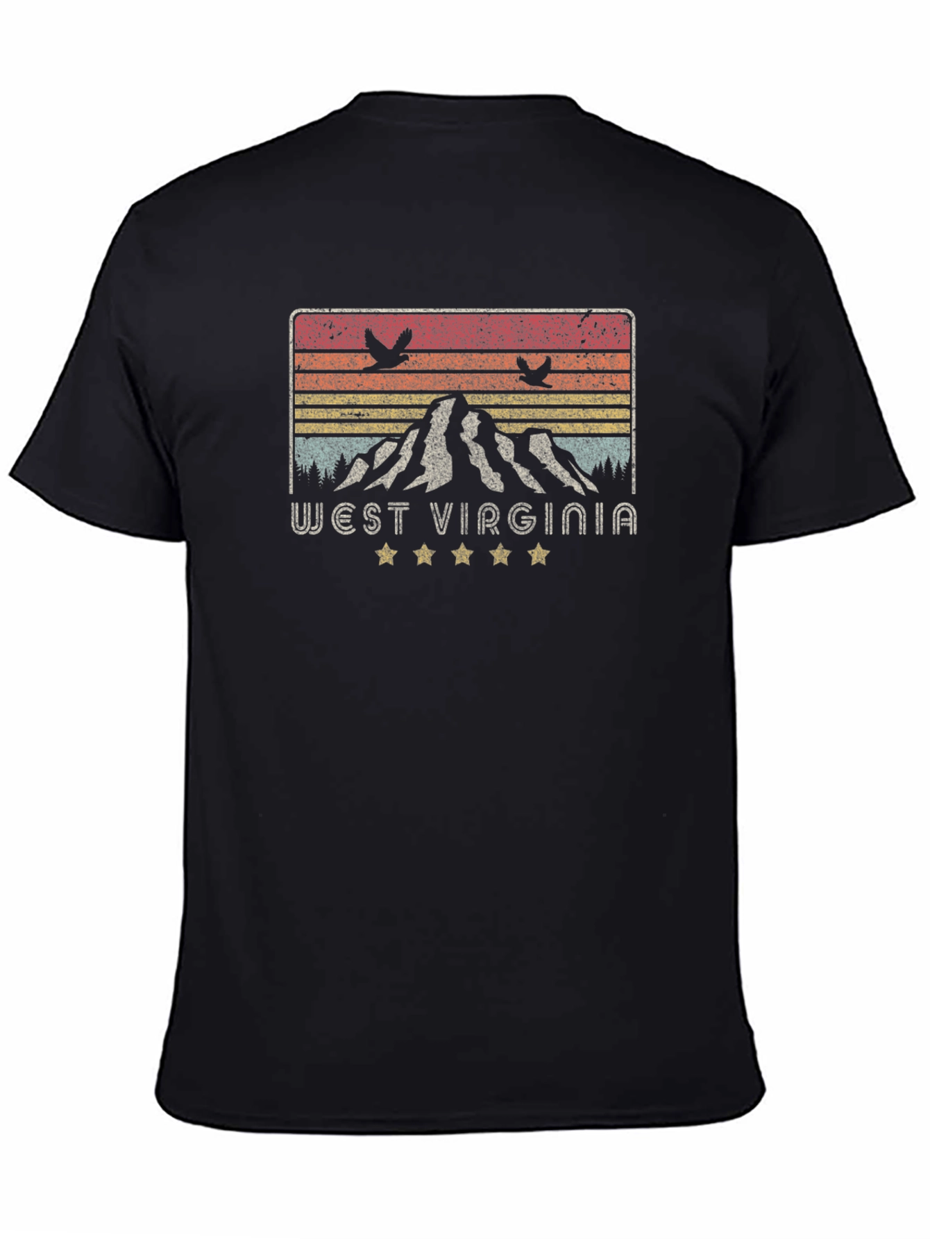 West Virginia Mountain Graphic Tee