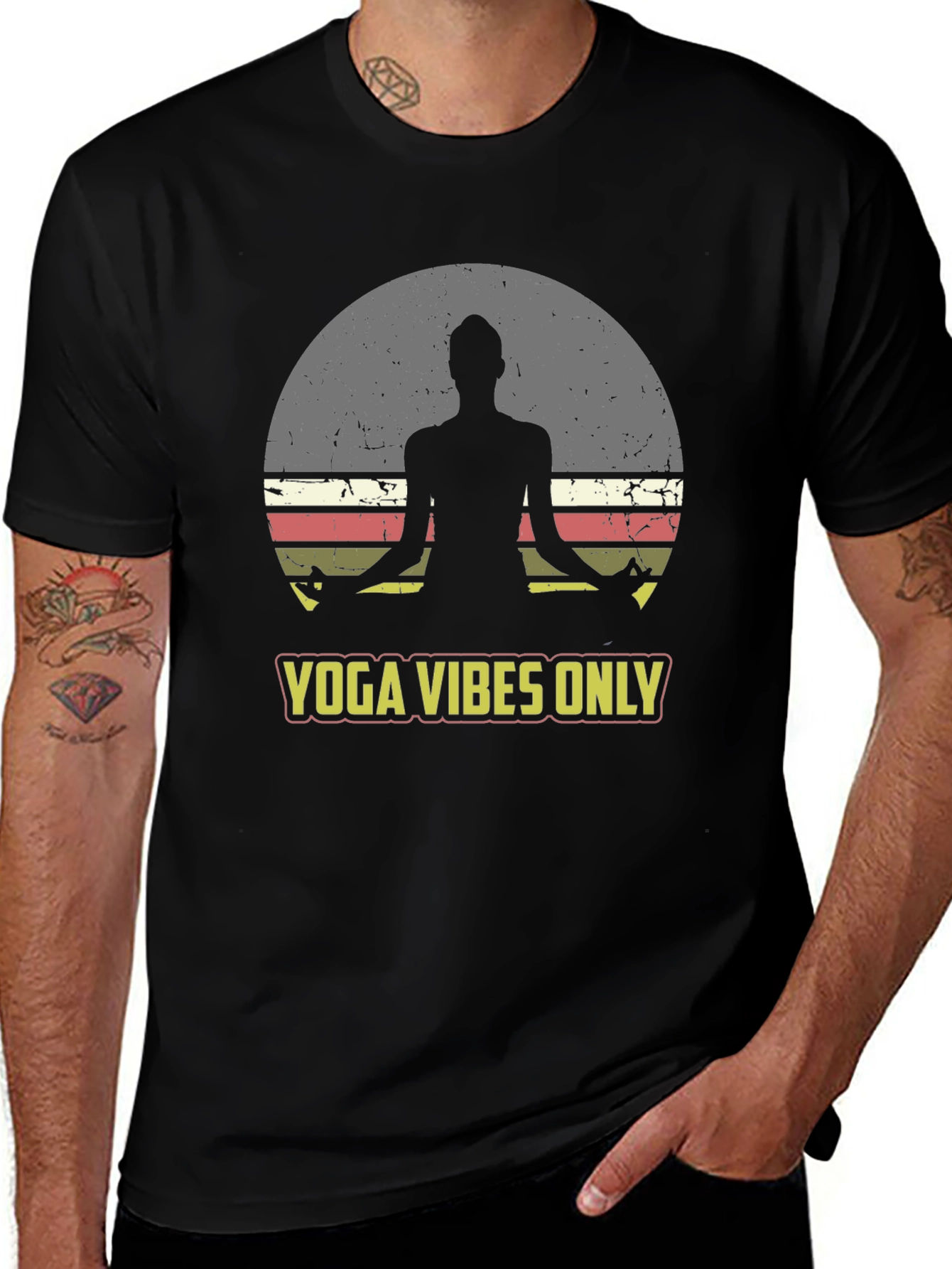 Yoga Vibes Only Graphic Tee