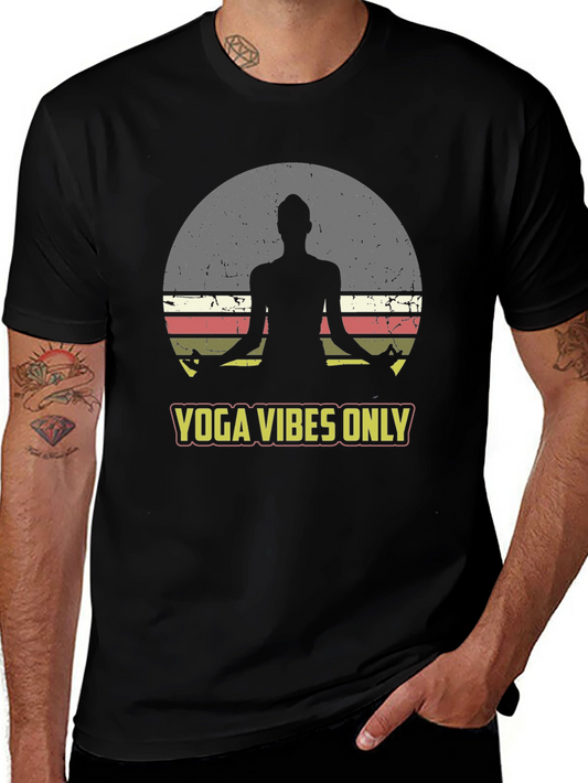 Yoga Vibes Only Graphic Tee