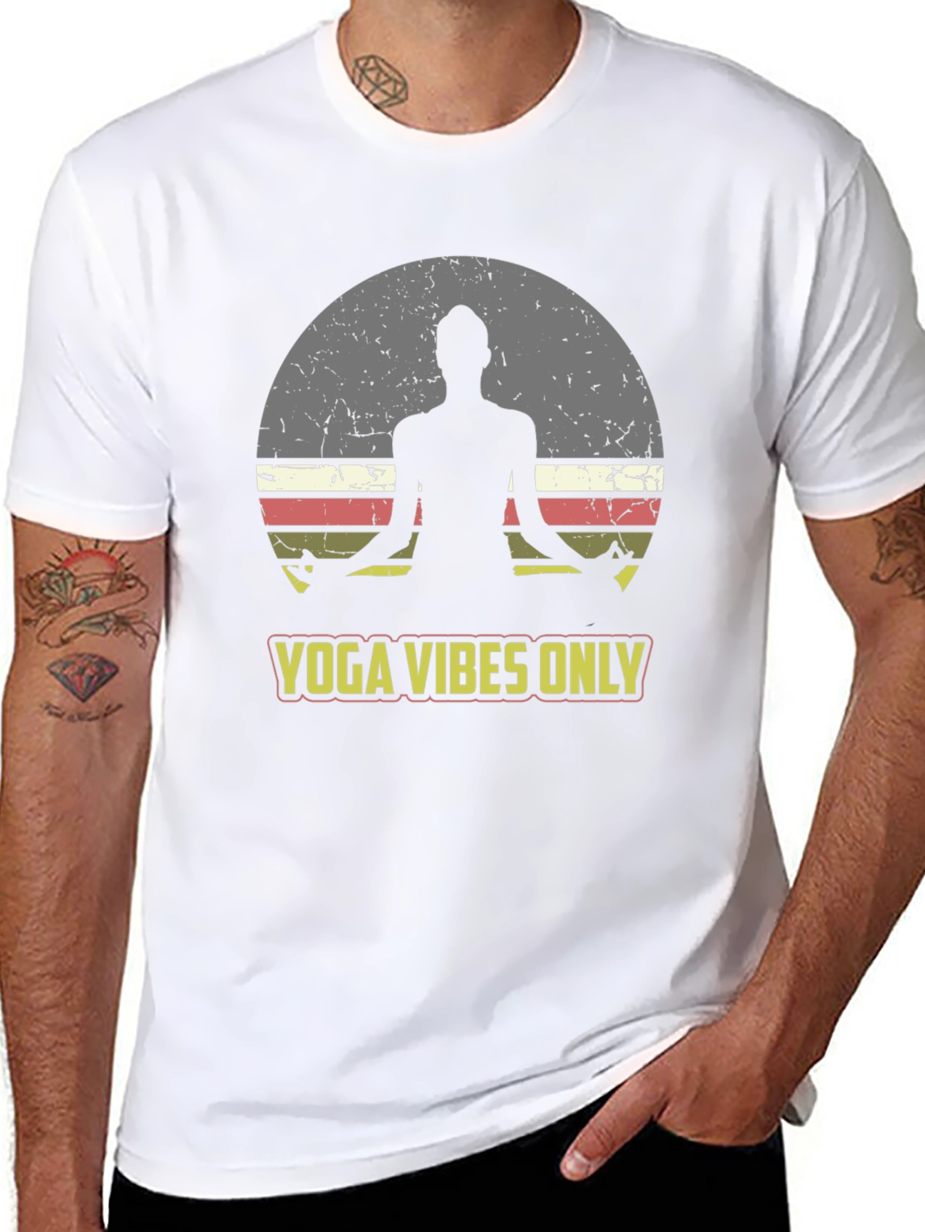 Yoga Vibes Only Graphic Tee