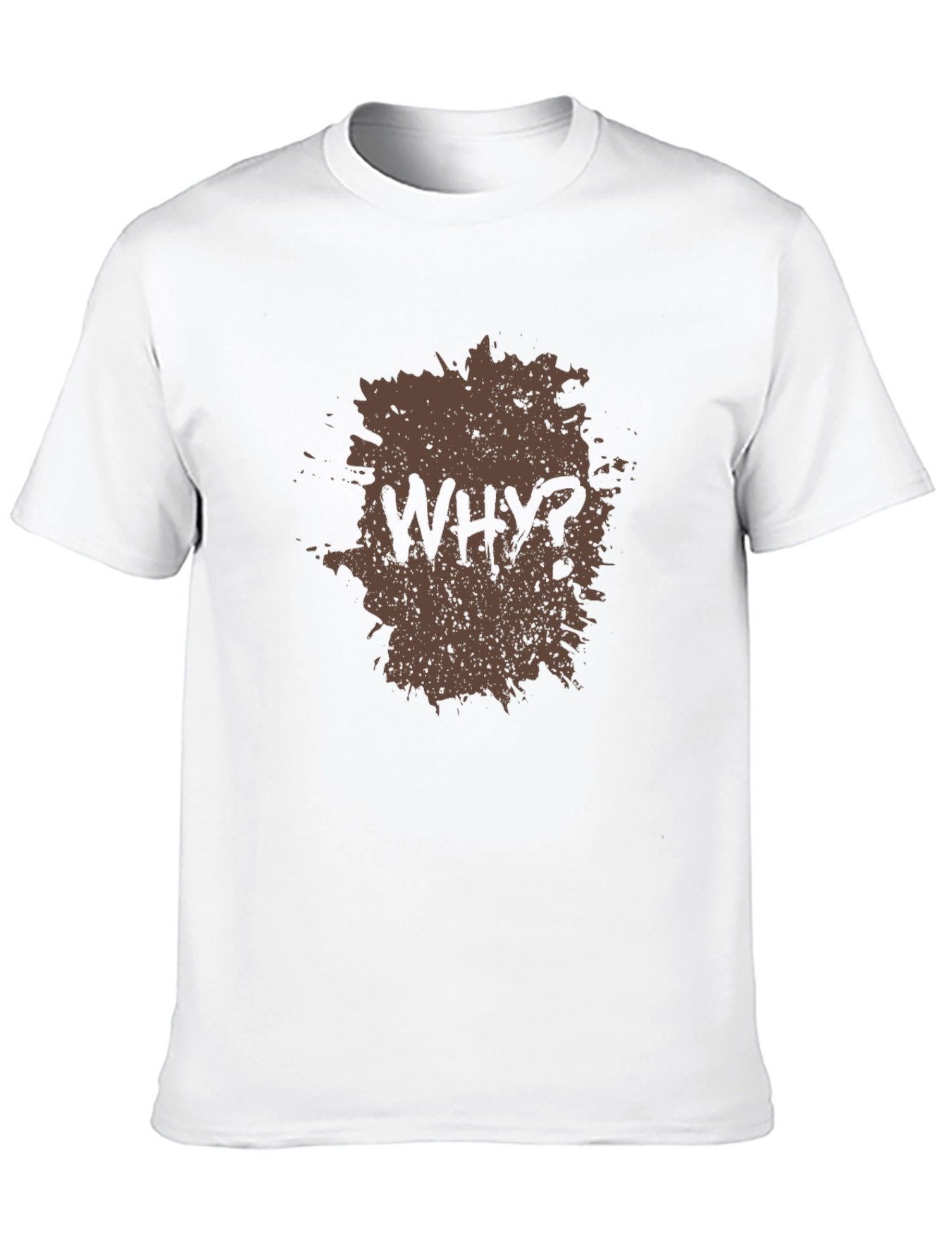 Why T-Shirt: Graphic Print Tee for Men